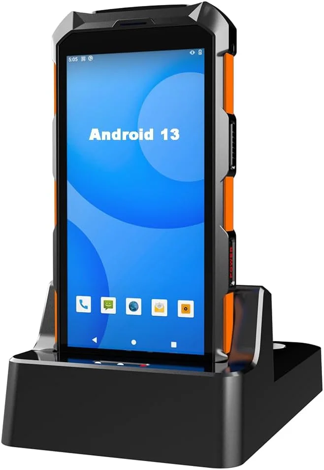 اسکنر بارکد خوان اندروید 13 Vanquisher، کامپیوتر موبایل دستی با صفحه لمسی 5.5 اینچی، اسکنر PDA با موتور اسکن بارکد 1D و 2D Honeywell یکپارچه، WiFi و 4G LTE، برای انبارداری و لجستیک
