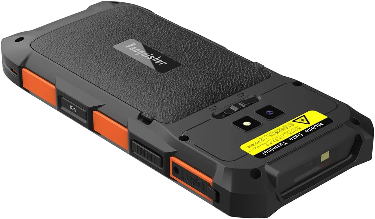 اسکنر بارکد خوان اندروید 13 Vanquisher، کامپیوتر موبایل دستی با صفحه لمسی 5.5 اینچی، اسکنر PDA با موتور اسکن بارکد 1D و 2D Honeywell یکپارچه، WiFi و 4G LTE، برای انبارداری و لجستیک