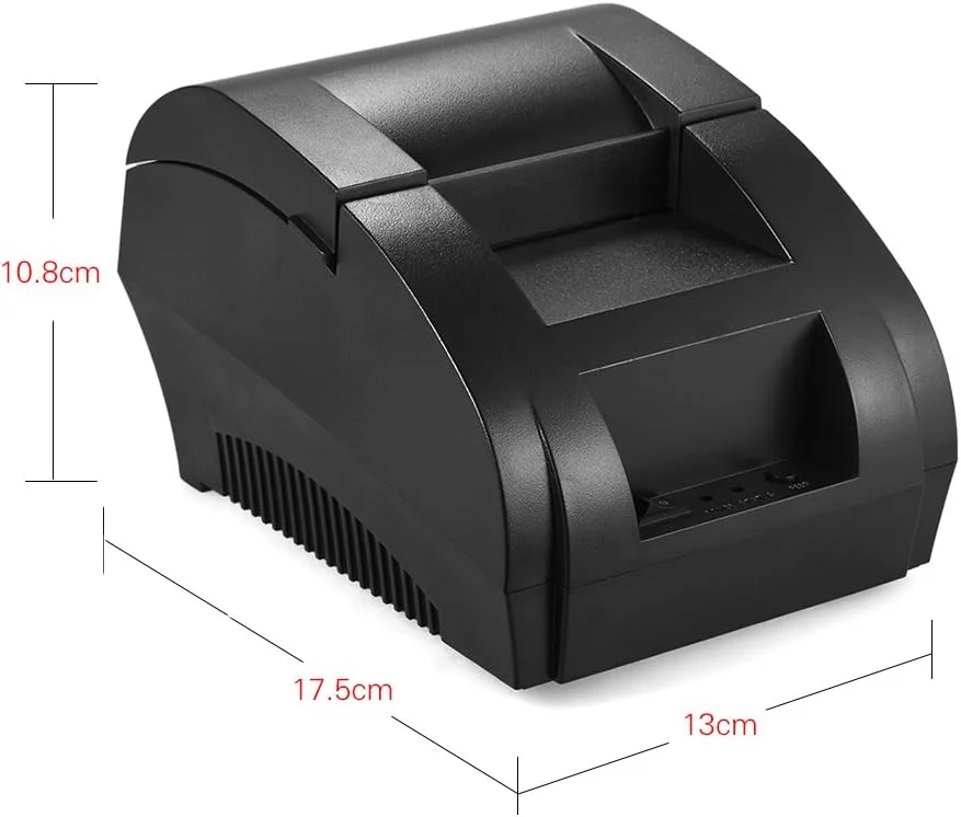 چاپگر حرارتی رسید، فیش و بلیط USB مدل POS-5890K با عرض 58 میلی‌متر