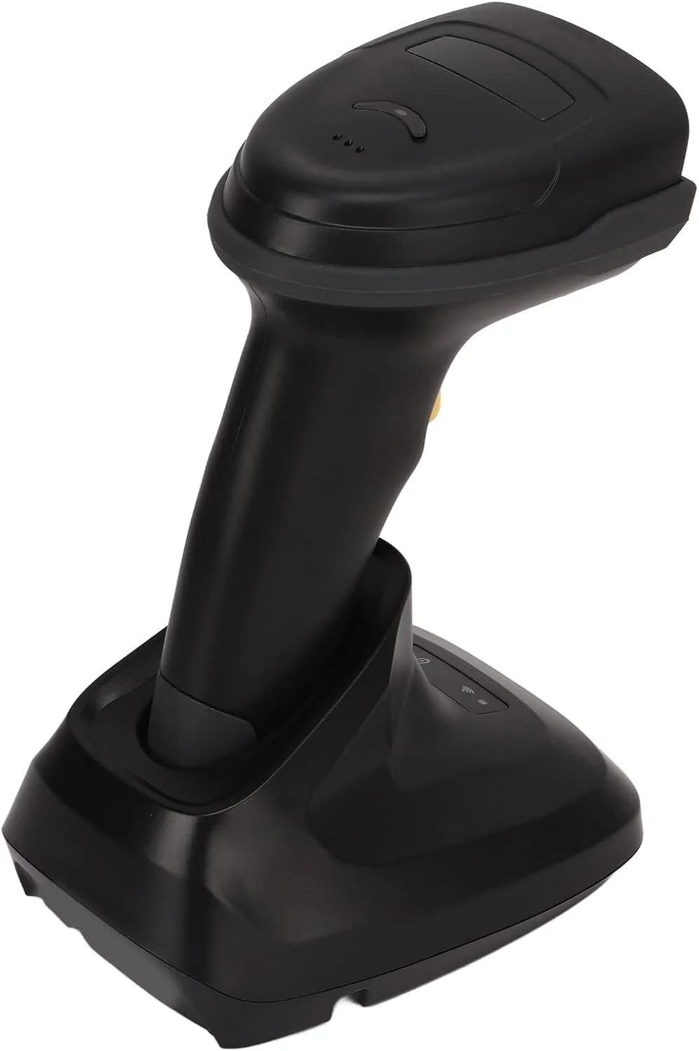 اسکنر بارکد Gearwell، بارکد خوان بی سیم، تفنگ بارکد 1D POS، جمع کننده بارکد پایه شارژ، اسکنر فروشگاه خرده فروشی، ابزار بررسی موجودی