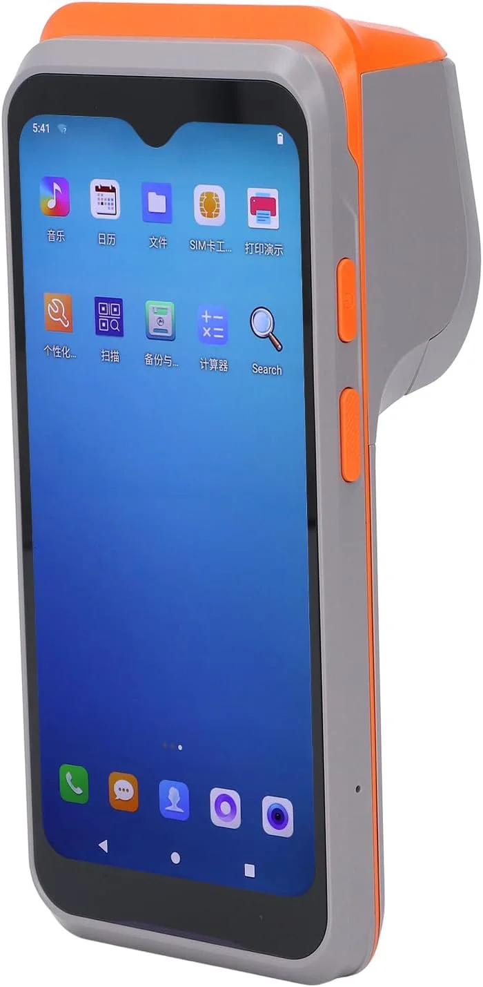 پرینتر رسید Gearwell، پرینتر حرارتی POS، پرینتر رسید دستی با اسکنر دوربین 8 مگاپیکسلی، صفحه نمایش 6.2 اینچی، دستگاه POS چند منظوره پرینتر رسید Gearwell، پرینتر حرارتی POS، پرینتر رسید دستی با اسکنر دوربین 8 مگاپیکسلی، صفحه نمایش 6.2 اینچی، دستگاه POS چند منظوره