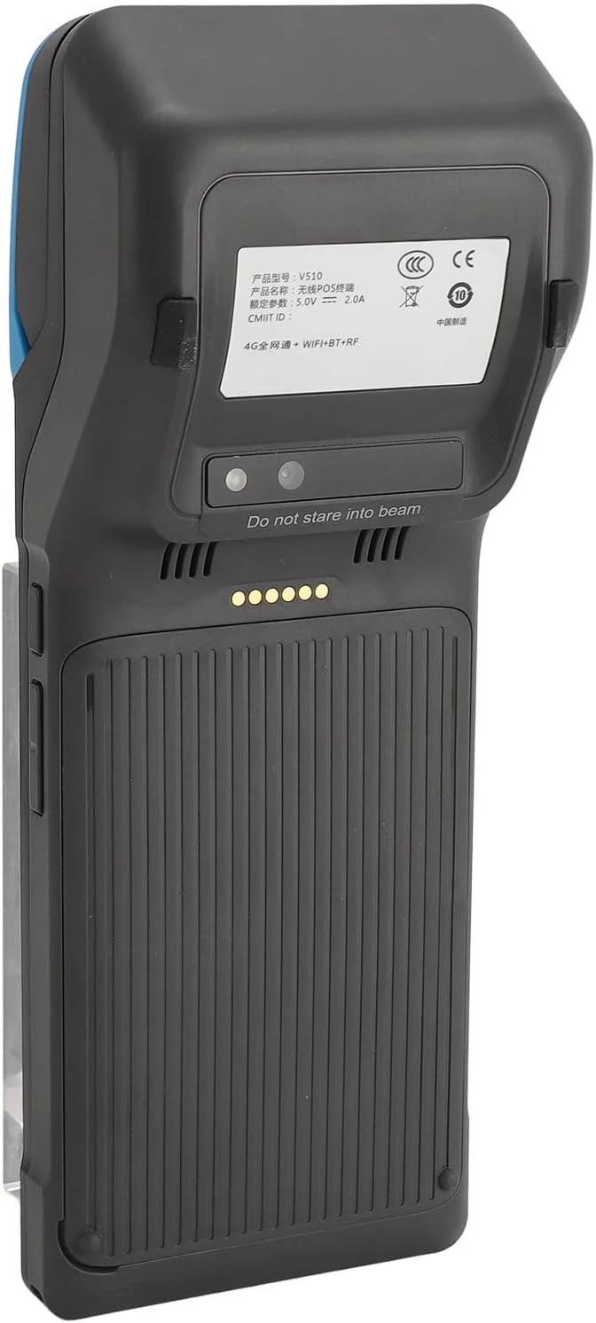دستگاه چاپگر رسید ترمینال PDA POS، اسکنر بارکد 1D 2D دستی 12، پشتیبانی از NFC، 3G، 4G LTE/5G، WiFi، BT، صفحه لمسی 5.5 اینچی، چاپ حرارتی 58 میلی متری (آمریکای لاتین) دستگاه چاپگر رسید ترمینال PDA POS، اسکنر بارکد 1D 2D دستی 12، پشتیبانی از NFC، 3G، 4G LTE/5G، WiFi، BT، صفحه لمسی 5.5 اینچی، چاپ حرارتی 58 میلی متری (آمریکای لاتین)