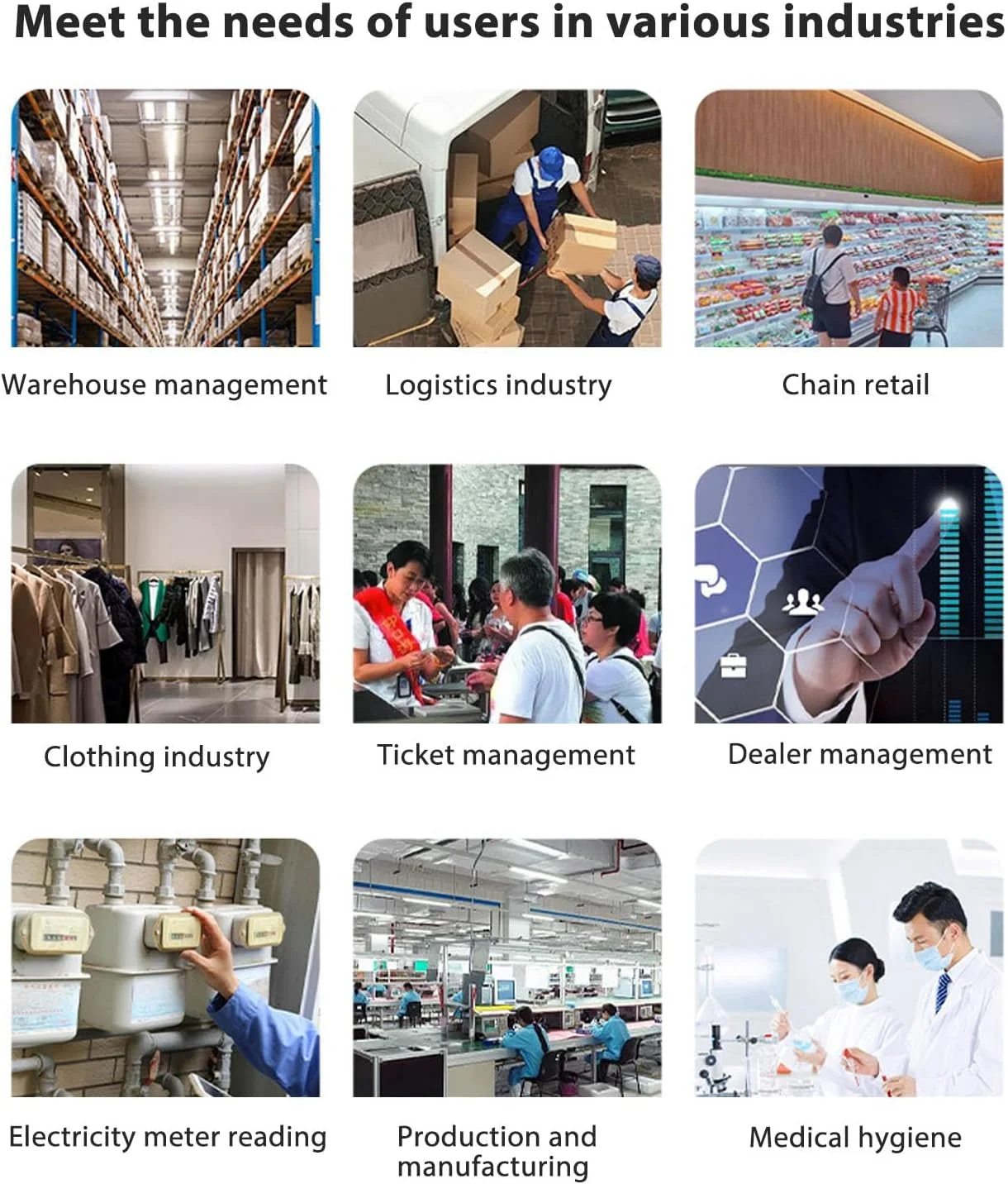 اسکنر بارکد چند منظوره Jiawu با سیستم لجستیک توسعه یافته، دستگاهی برای جمع آوری دستی داده ها