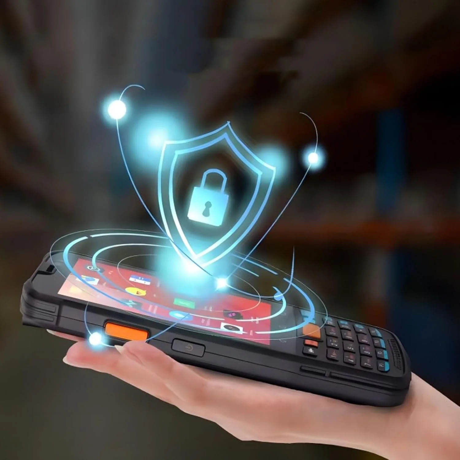 اسکنر بارکد چند منظوره Jiawu با سیستم لجستیک توسعه یافته، دستگاهی برای جمع آوری دستی داده ها