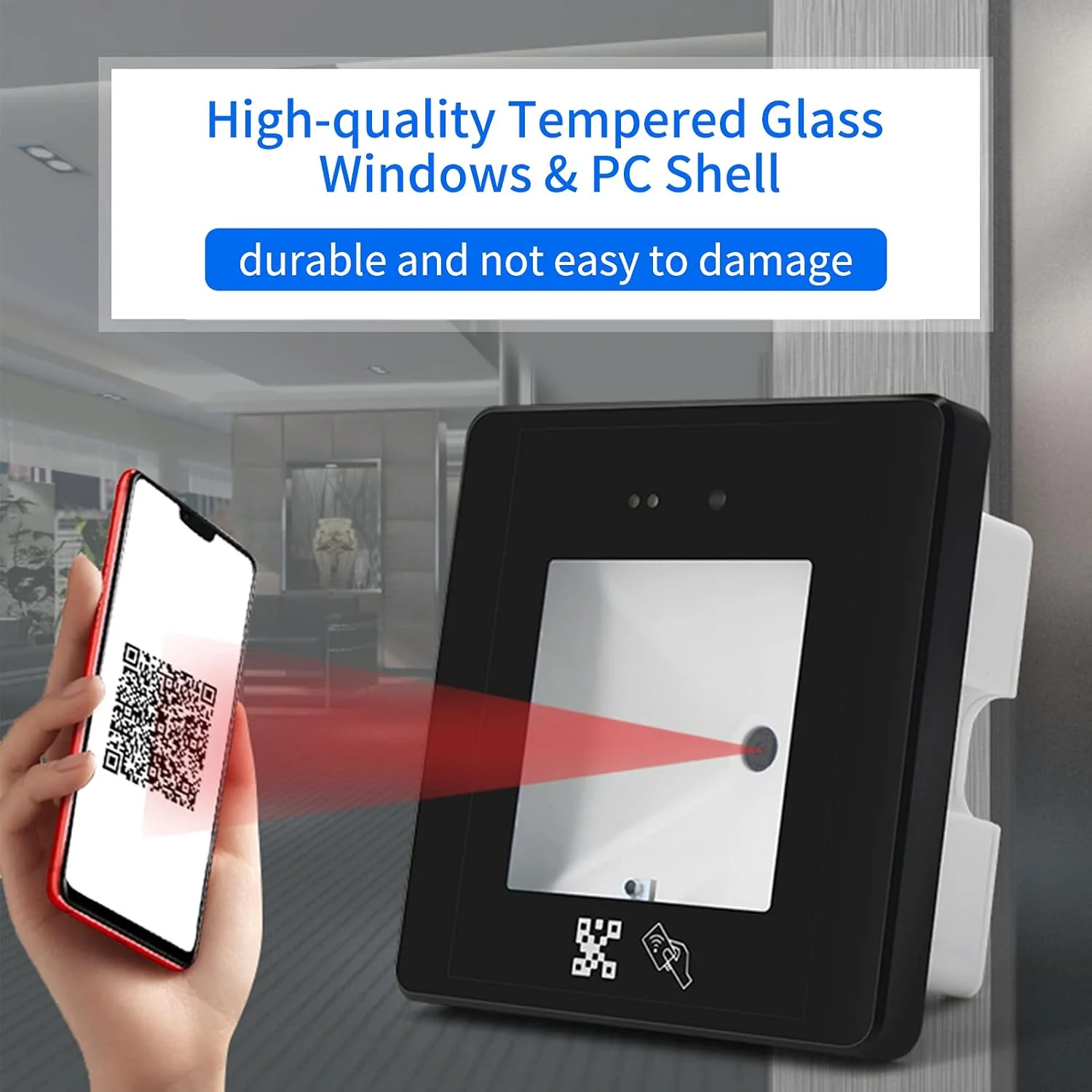 ماژول اسکنر بارکد تعبیه شده کارت RFID اتصال USB پرسرعت برای کد QR 1D 2D سوپرمارکت انبار فروشگاه خرده فروشی پرداخت موبایلی کنترل دسترسی