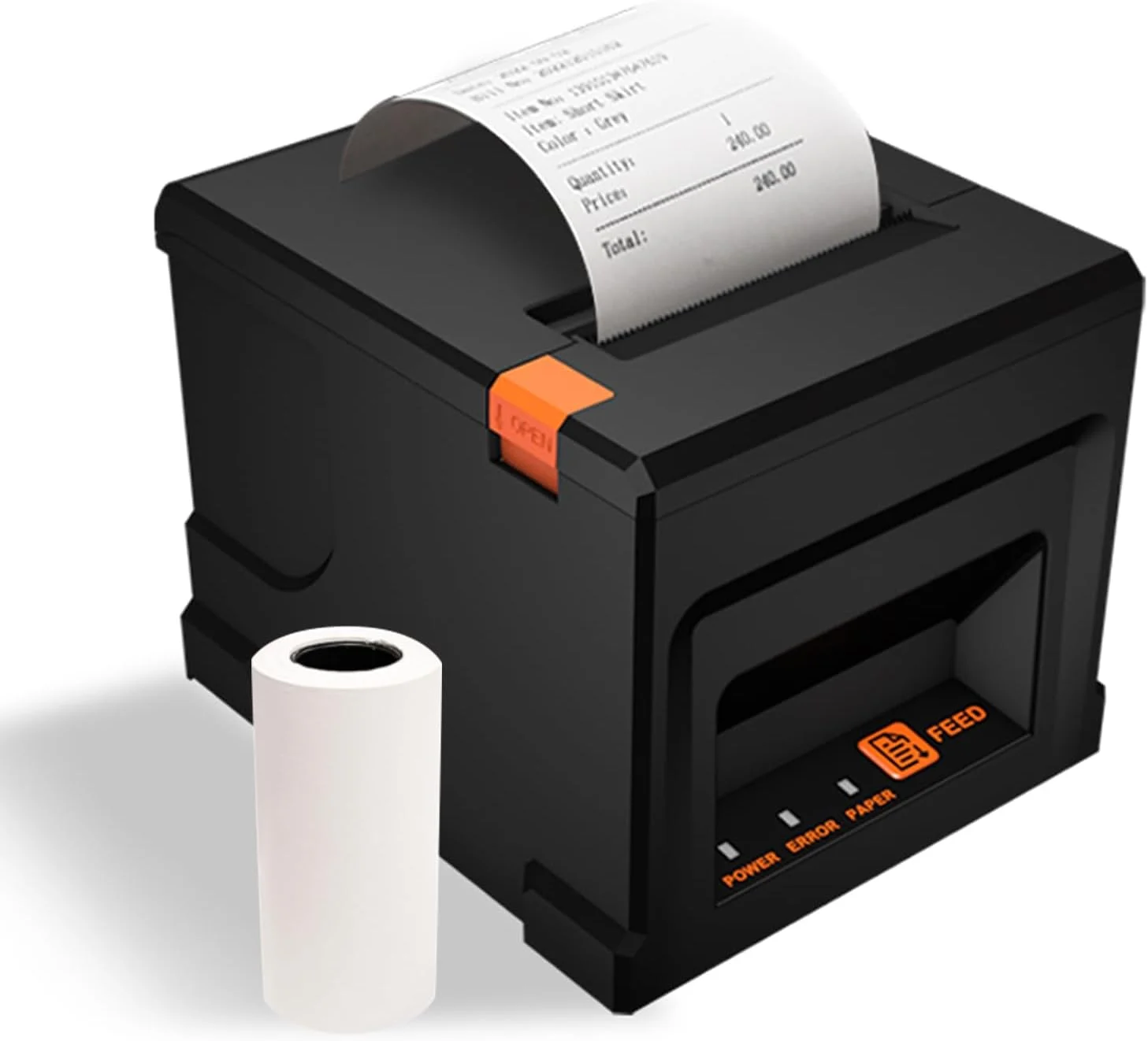 پرینتر رسید حرارتی USB 80 میلی متری Eacam، پرینتر POS با برش خودکار، چاپ حرارتی مستقیم رومیزی سازگار با پشتیبانی از ESC/POS برای کسب و کار حمل و نقل، رستوران، آشپزخانه، سوپرمارکت، فروشگاه خرده فروشی پرینتر رسید حرارتی USB 80 میلی متری Eacam، پرینتر POS با برش خودکار، چاپ حرارتی مستقیم رومیزی سازگار با پشتیبانی از ESC/POS برای کسب و کار حمل و نقل، رستوران، آشپزخانه، سوپرمارکت، فروشگاه خرده فروشی