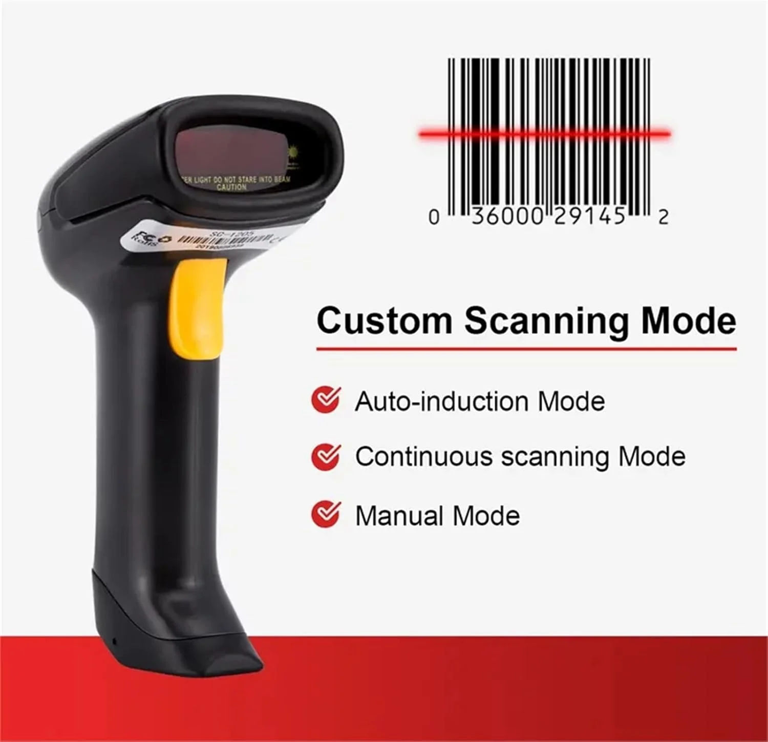 اسکنر بارکد 1D قابل حمل اسکنر بارکد خوان بارکد دستگاه اسکن USB اسکنر بارکد دستی Zeenyi اسکنر بارکد 1D قابل حمل اسکنر بارکد خوان بارکد دستگاه اسکن USB اسکنر بارکد دستی Zeenyi