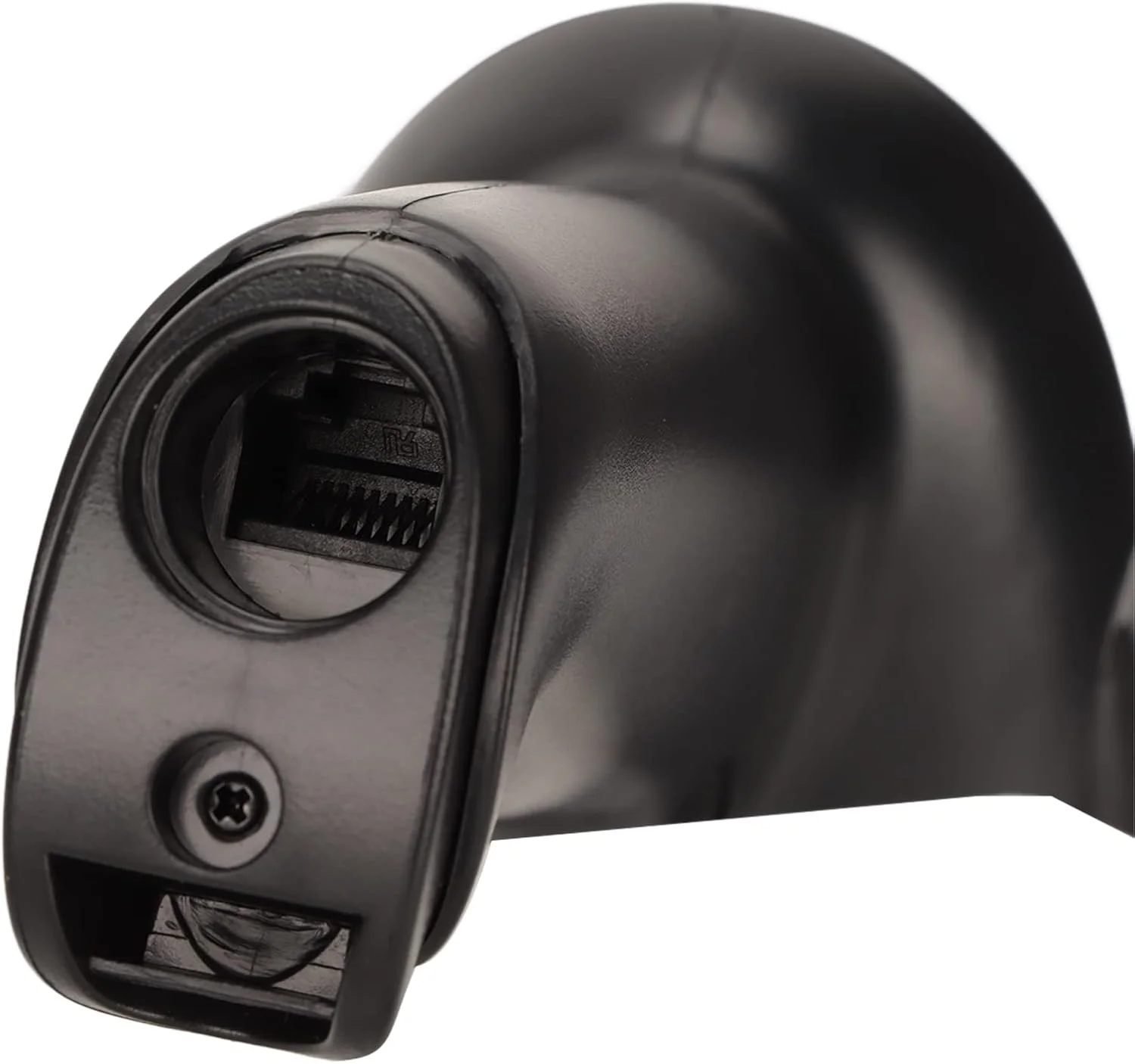 اسکنر بارکد سیمی دستی تجاری Phefop مشکی 1D 2D برای لجستیک