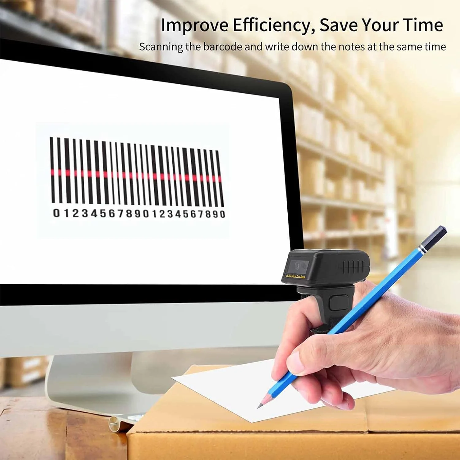 اسکنر بارکد پوشیدنی قابل حمل 1D/2D/QR، پشتیبانی از اتصال بیسیم BT+2.4G، ضد ضربه و ضد سقوط، چرخش 180 درجه، مورد استفاده برای پرداخت موبایلی، انبار، سوپرمارکت، هتل، مشکی اسکنر بارکد پوشیدنی قابل حمل 1D/2D/QR، پشتیبانی از اتصال بیسیم BT+2.4G، ضد ضربه و ضد سقوط، چرخش 180 درجه، مورد استفاده برای پرداخت موبایلی، انبار، سوپرمارکت، هتل، مشکی