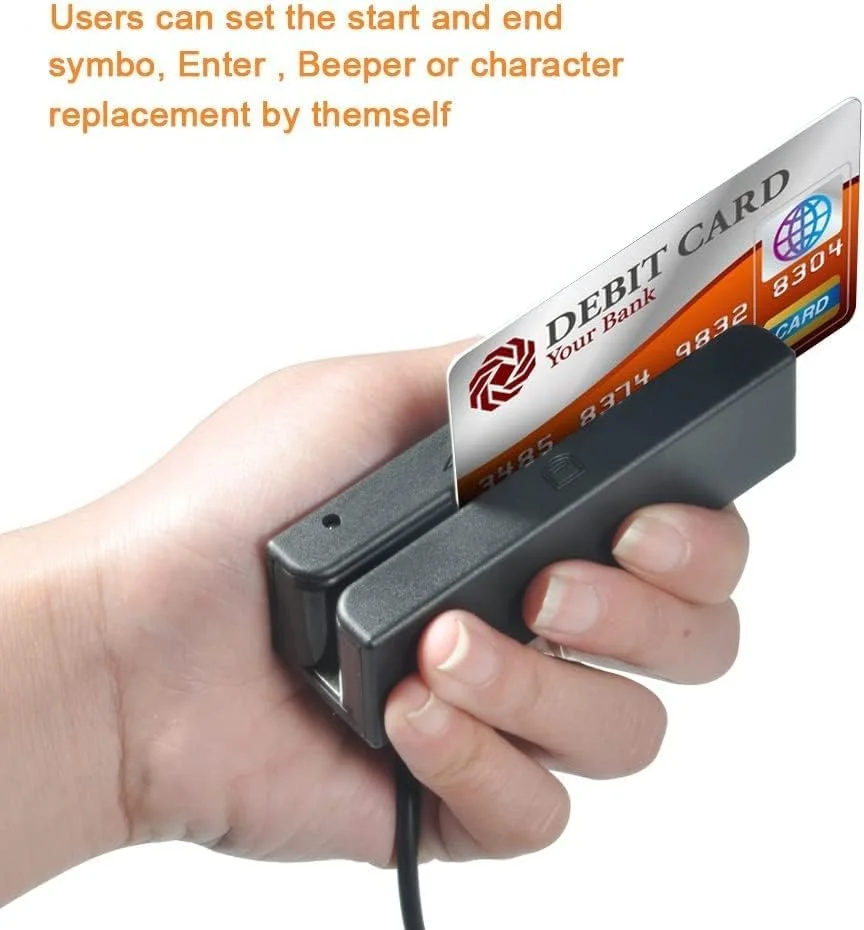 دستگاه کارت خوان TERRIFI، کارت خوان نوار مغناطیسی Msr90 USB 3 Tracks POS سیستم کارت اعتباری صندوقدار مینی Mag Speed Reader Swiper، کارت خوان اعتباری کاربردی دستگاه کارت خوان TERRIFI، کارت خوان نوار مغناطیسی Msr90 USB 3 Tracks POS سیستم کارت اعتباری صندوقدار مینی Mag Speed Reader Swiper، کارت خوان اعتباری کاربردی