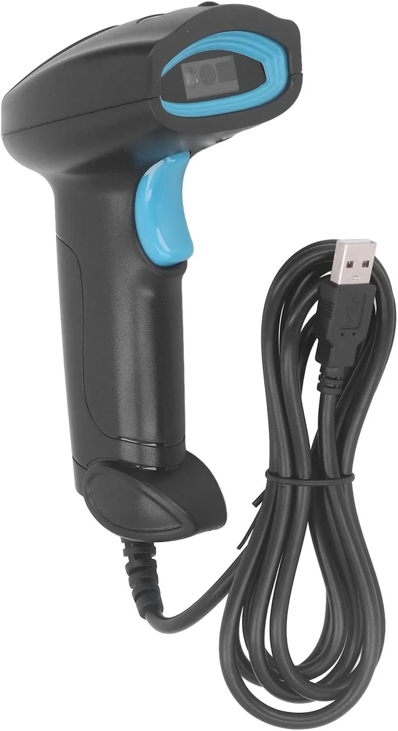 اسکنر بارکد سیمی با دقت بالا، اسکنر بارکد خوان دستی 1D 2D برای لجستیک اکسپرس اسکنر بارکد سیمی با دقت بالا، اسکنر بارکد خوان دستی 1D 2D برای لجستیک اکسپرس