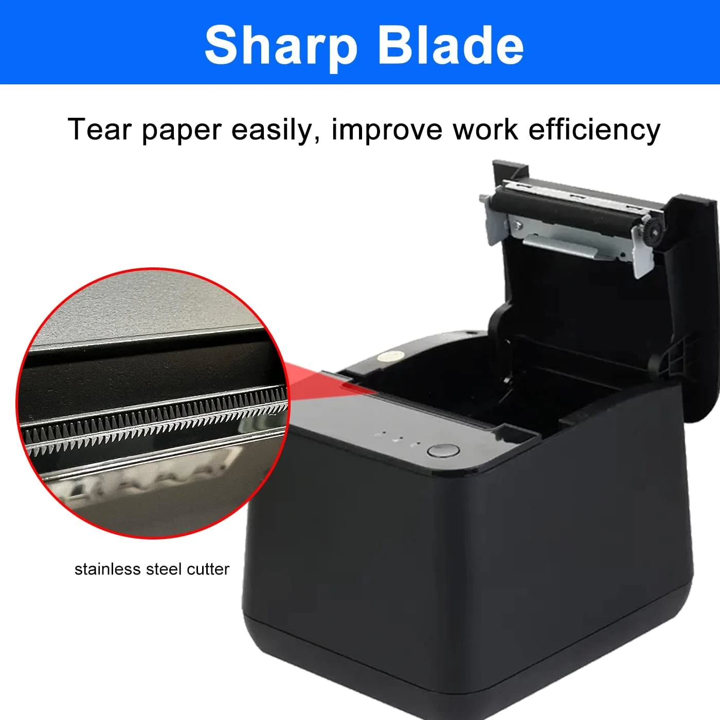 چاپگر حرارتی رسید 80 میلیمتری POS LENVII LV-R380 با برش خودکار، پورت USB و LAN، سازگار با ویندوز و مک، مناسب برای فروشگاههای خردهفروشی/سوپرمارکت/آشپزخانه/فروشگاه پوشاک و غیره چاپگر حرارتی رسید 80 میلیمتری POS LENVII LV-R380 با برش خودکار، پورت USB و LAN، سازگار با ویندوز و مک، مناسب برای فروشگاههای خردهفروشی/سوپرمارکت/آشپزخانه/فروشگاه پوشاک و غیره