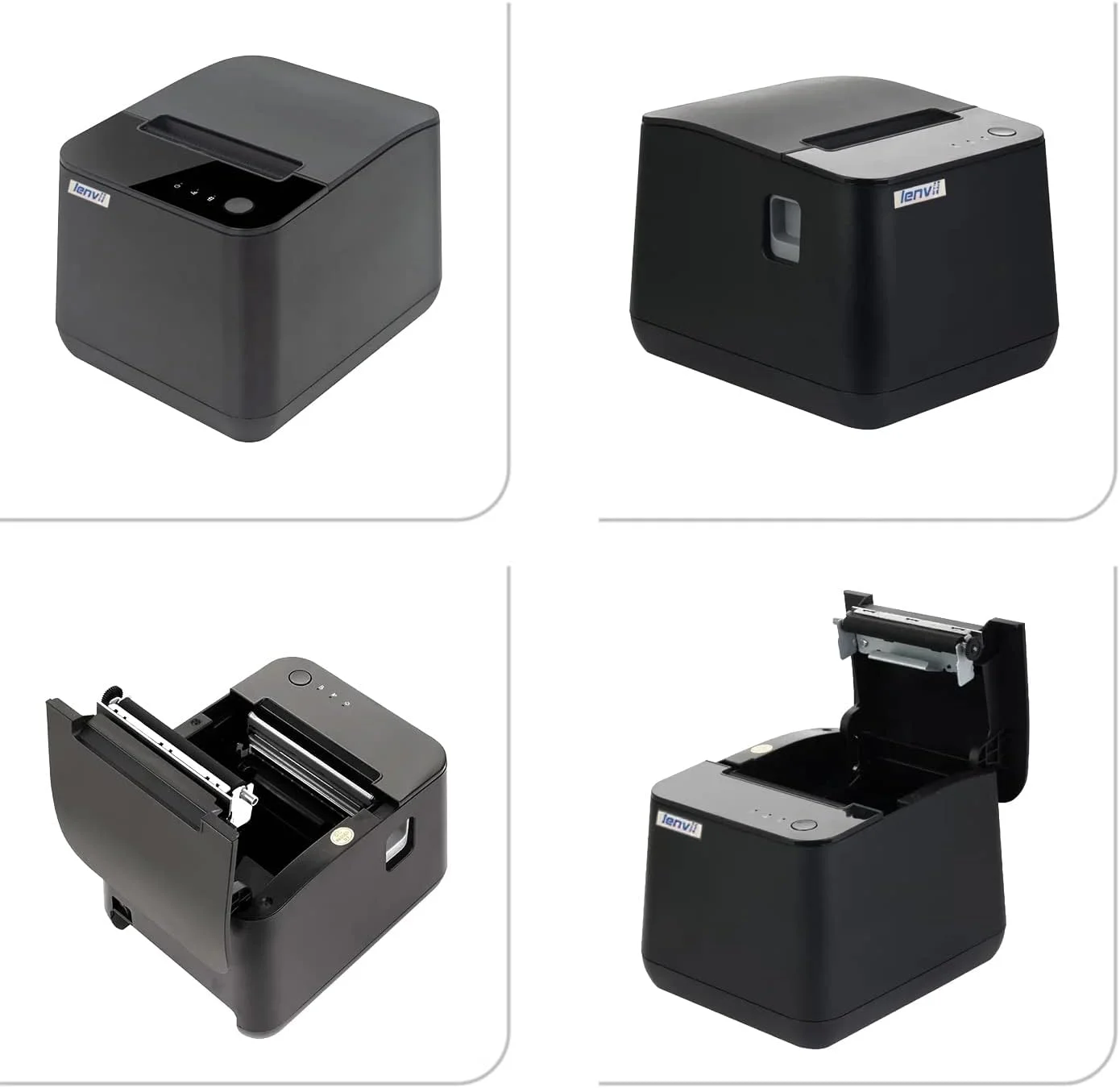 چاپگر حرارتی رسید 80 میلیمتری POS LENVII LV-R380 با برش خودکار، پورت USB و LAN، سازگار با ویندوز و مک، مناسب برای فروشگاههای خردهفروشی/سوپرمارکت/آشپزخانه/فروشگاه پوشاک و غیره چاپگر حرارتی رسید 80 میلیمتری POS LENVII LV-R380 با برش خودکار، پورت USB و LAN، سازگار با ویندوز و مک، مناسب برای فروشگاههای خردهفروشی/سوپرمارکت/آشپزخانه/فروشگاه پوشاک و غیره