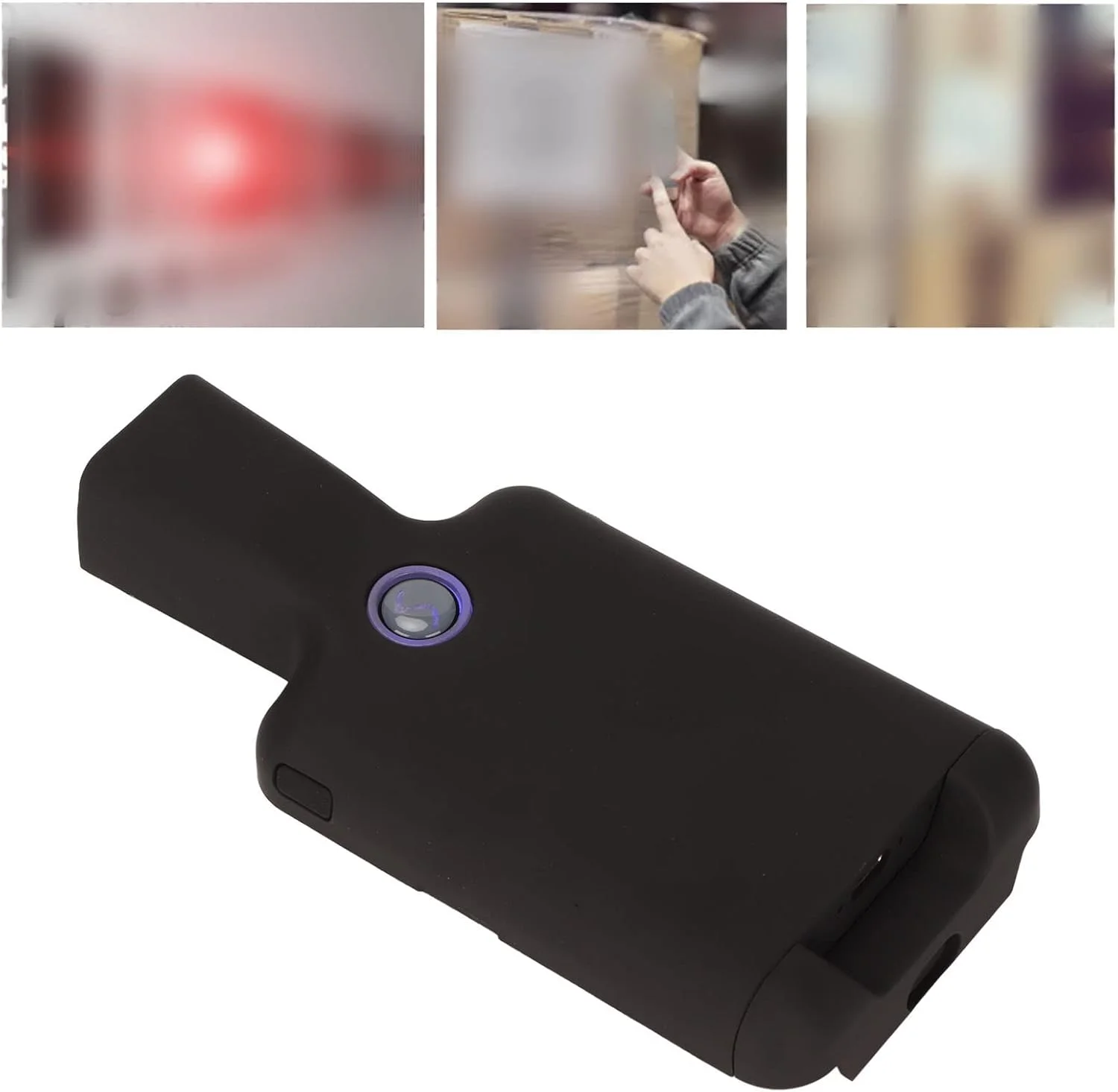 اسکنر بارکد دوبعدی GOWENIC مدل R70 با گیره پشتی، اسکنر بارکد بی‌سیم 2.4G با قابلیت اسکن بارکدهای 1D 2D QR و باتری 1800mAh، مناسب برای تلفن همراه اندروید و OS X