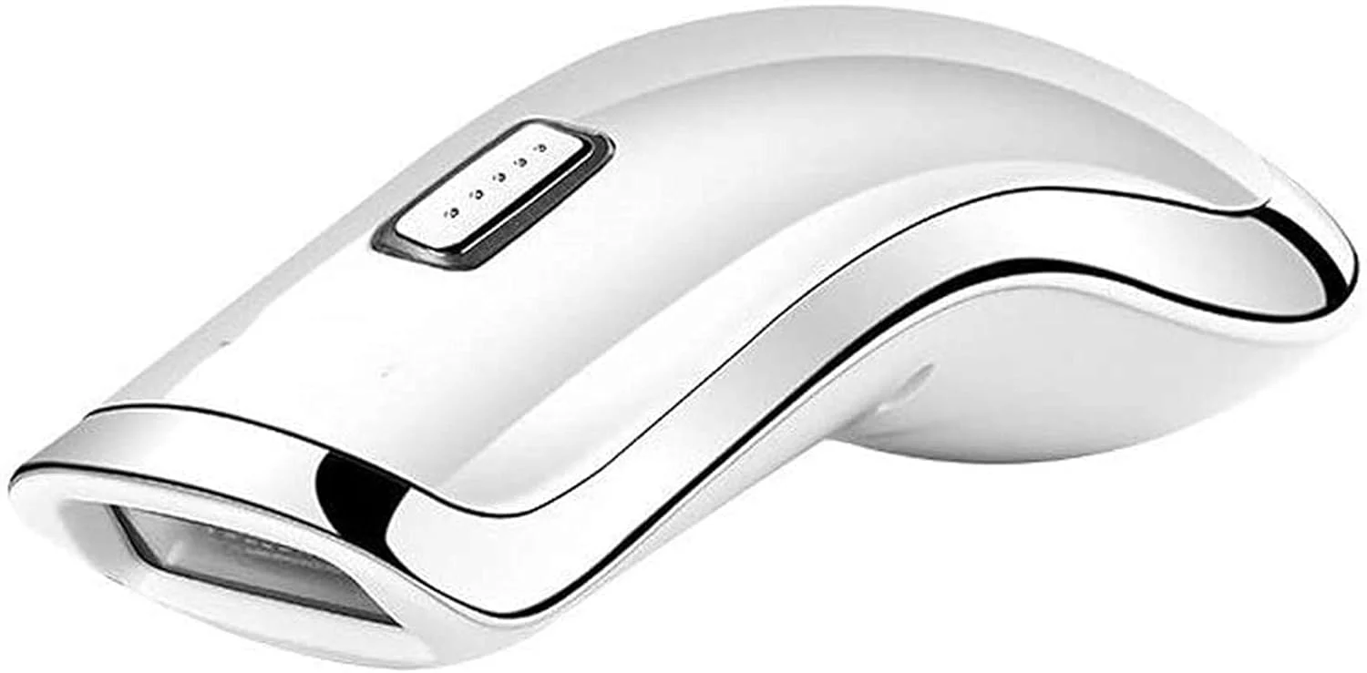 اسکنر بارکد دستی GDJxcvb برای فروشگاه کتابخانه، اسکنر بارکد بی سیم 2.4G، اسکنر بارکد 1D 2D دستی، اتصال بلوتوث، دستگاه خواندن کد QR (مشکی، بی سیم 2.4G)