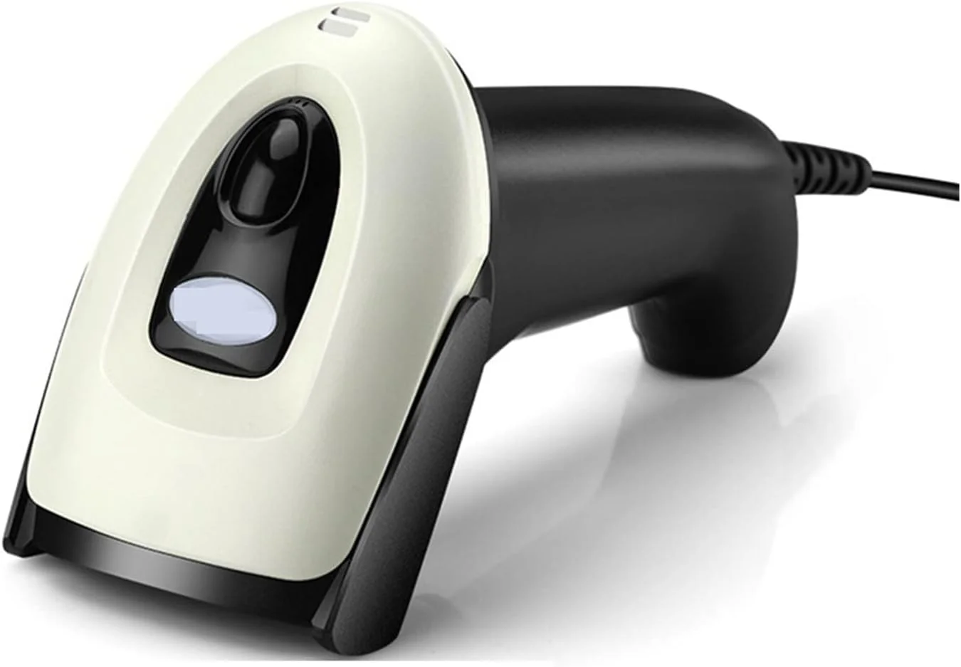 بارکد خوان دستی GDJmnbv بلوتوثی CCD، بارکد خوان بلوتوثی 2.4 گیگاهرتز، اتصال USB سیمی بی سیم، بارکد خوان 1D 2D دستی، اسکن تصویر CCD (رنگ: 1، سایز: گزینه 2)(گزینه