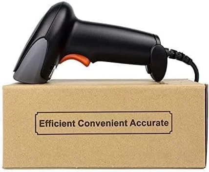 اسکنر بارکد USB، اسکنر بارکد CCD برای کامپیوتر - اتصال و استفاده آسان، سریع و دقیق