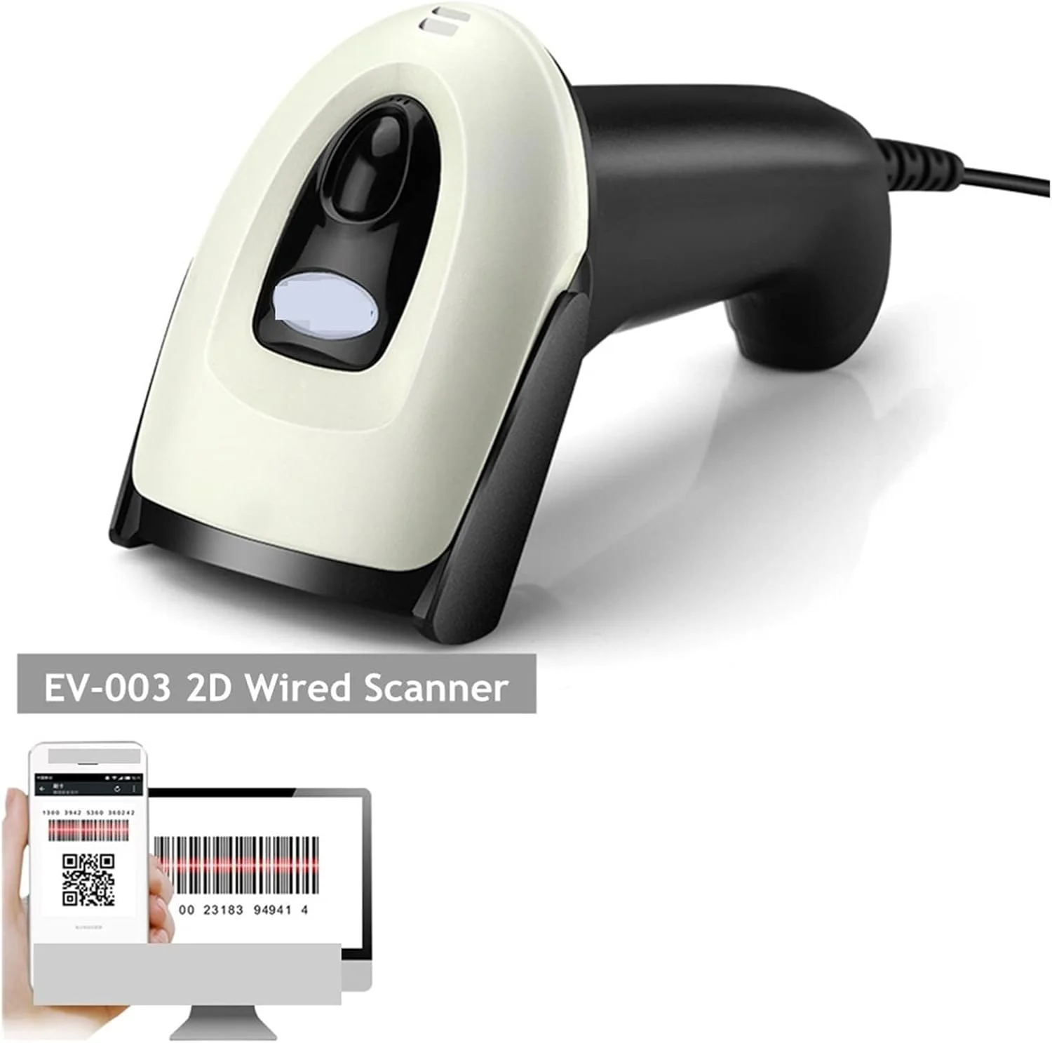 بارکد خوان دستی GDJmnbv بلوتوثی CCD، بارکد خوان بلوتوثی 2.4 گیگاهرتز، اتصال USB سیمی بی سیم، بارکد خوان 1D 2D دستی، اسکن تصویر CCD (رنگ: 1، سایز: گزینه 2)(گزینه بارکد خوان دستی GDJmnbv بلوتوثی CCD، بارکد خوان بلوتوثی 2.4 گیگاهرتز، اتصال USB سیمی بی سیم، بارکد خوان 1D 2D دستی، اسکن تصویر CCD (رنگ: 1، سایز: گزینه 2)(گزینه