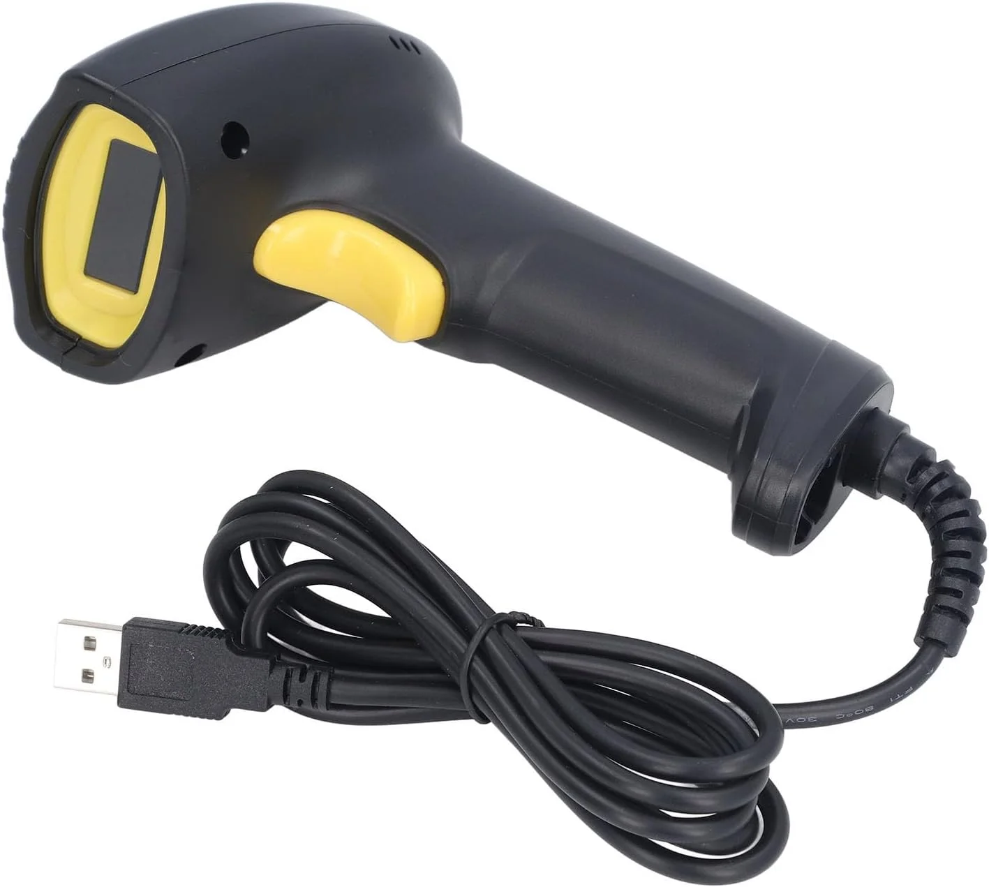 اسکنر بارکد سیمی USB Marhynchus، بارکد خوان دستی بارکد 1 بعدی برای اندروید IOS OS با حسگر CMOS حالت اسکن خودکار برای انبار، کتابخانه، سوپرمارکت