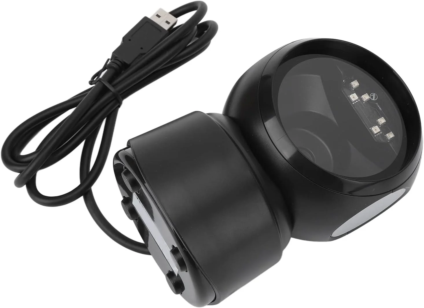اسکنر بارکد رومیزی VELATEMOR 1D 2D QR، بارکد خوان سیمی USB، اسکنر دستی، حسگر مادون قرمز، مناسب برای ویندوز 7، 8، 10 و سیستم عامل OS X برای لپ تاپ