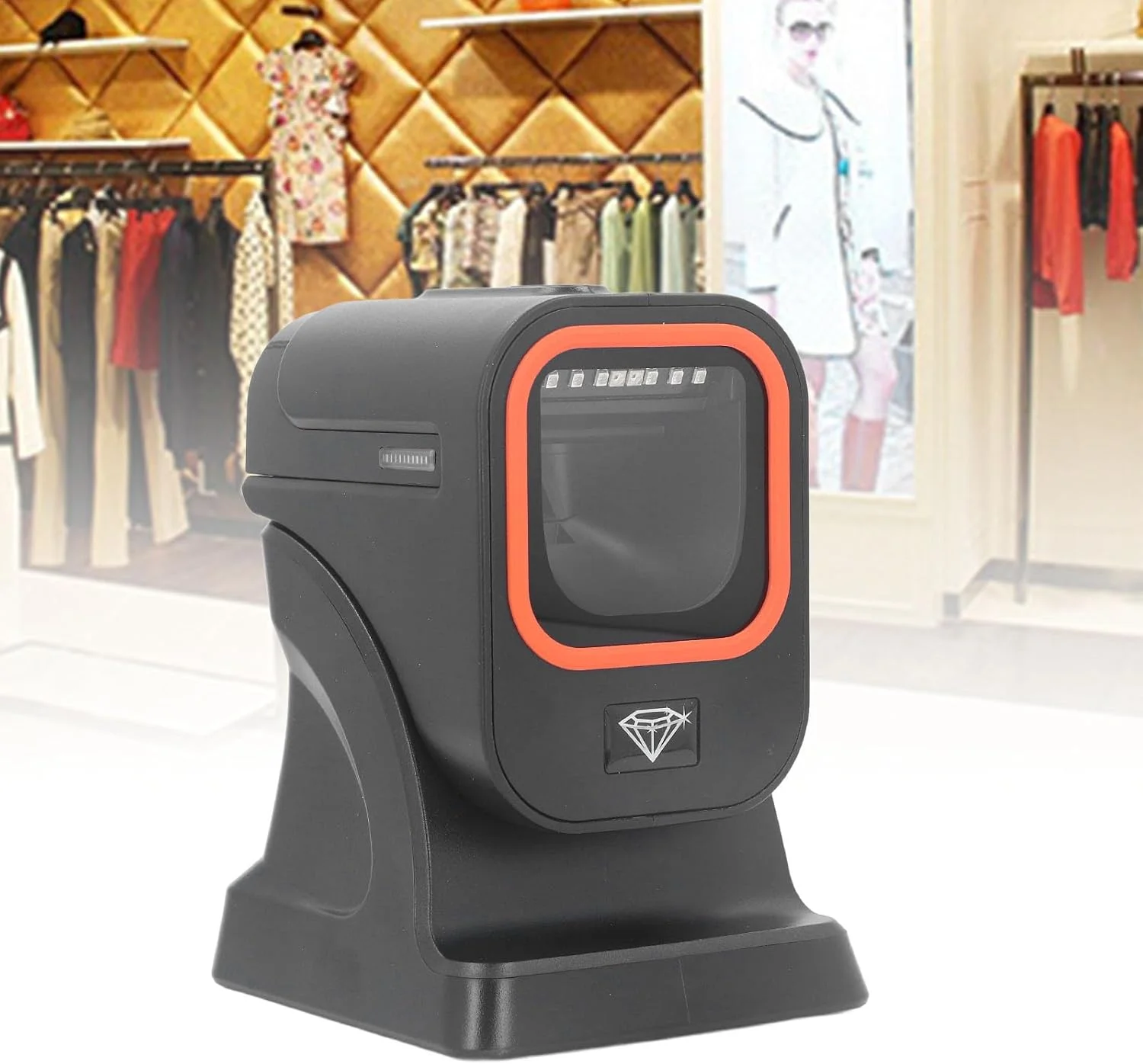 اسکنر بارکد Torvex، بارکد خوان QR کد رومیزی 1D 2D با حسگر خودکار، بارکد خوان ثابت، دستگاه اسکن بارکد برای پرداخت فروشگاه خرده فروشی