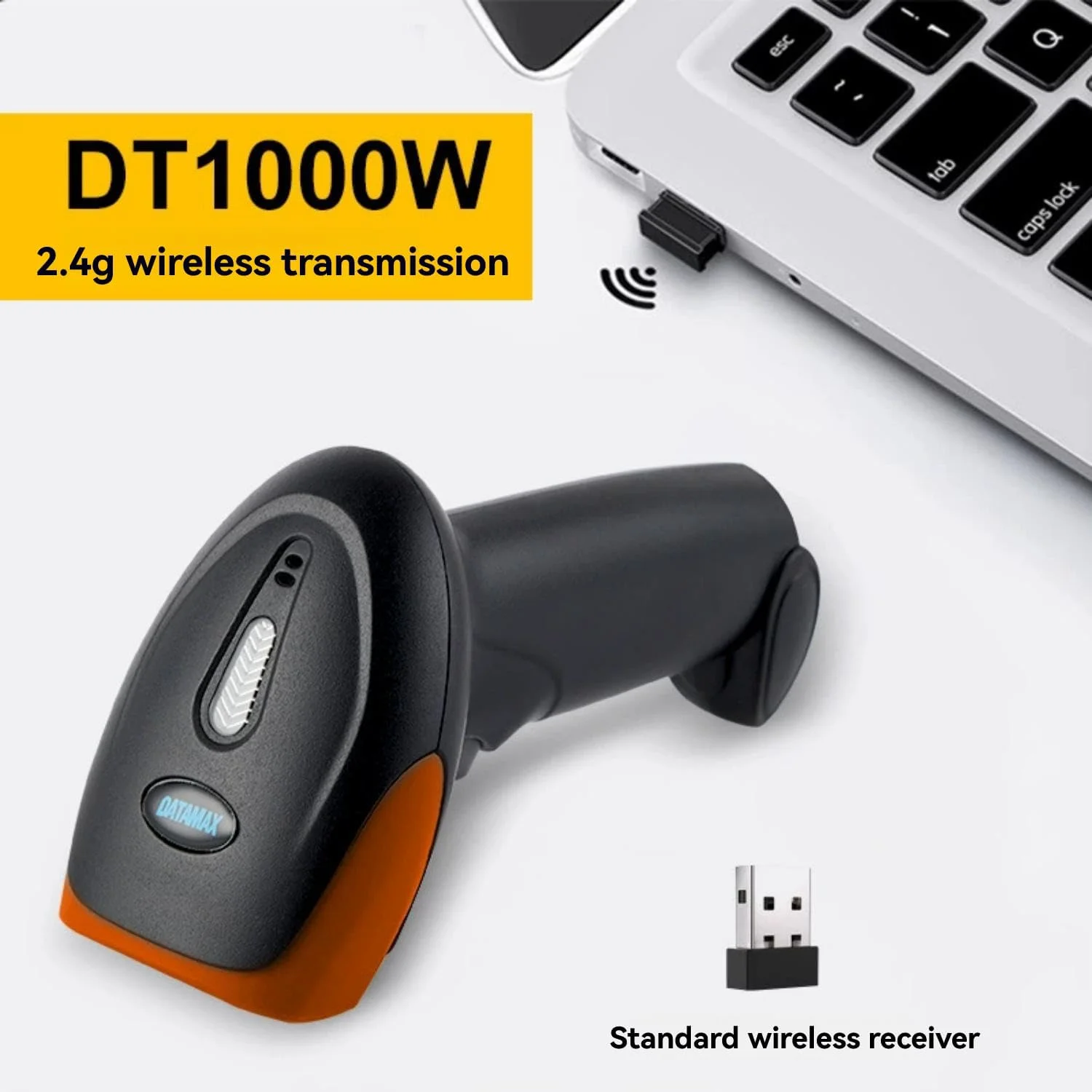 اسکنر بارکد دستی بی سیم با دقت بالا اسکنر کد QR 2D قابل حمل برای مراکز خرید سوپرمارکت ها داروخانه ها تشخیص با سرعت بالا استفاده آسان