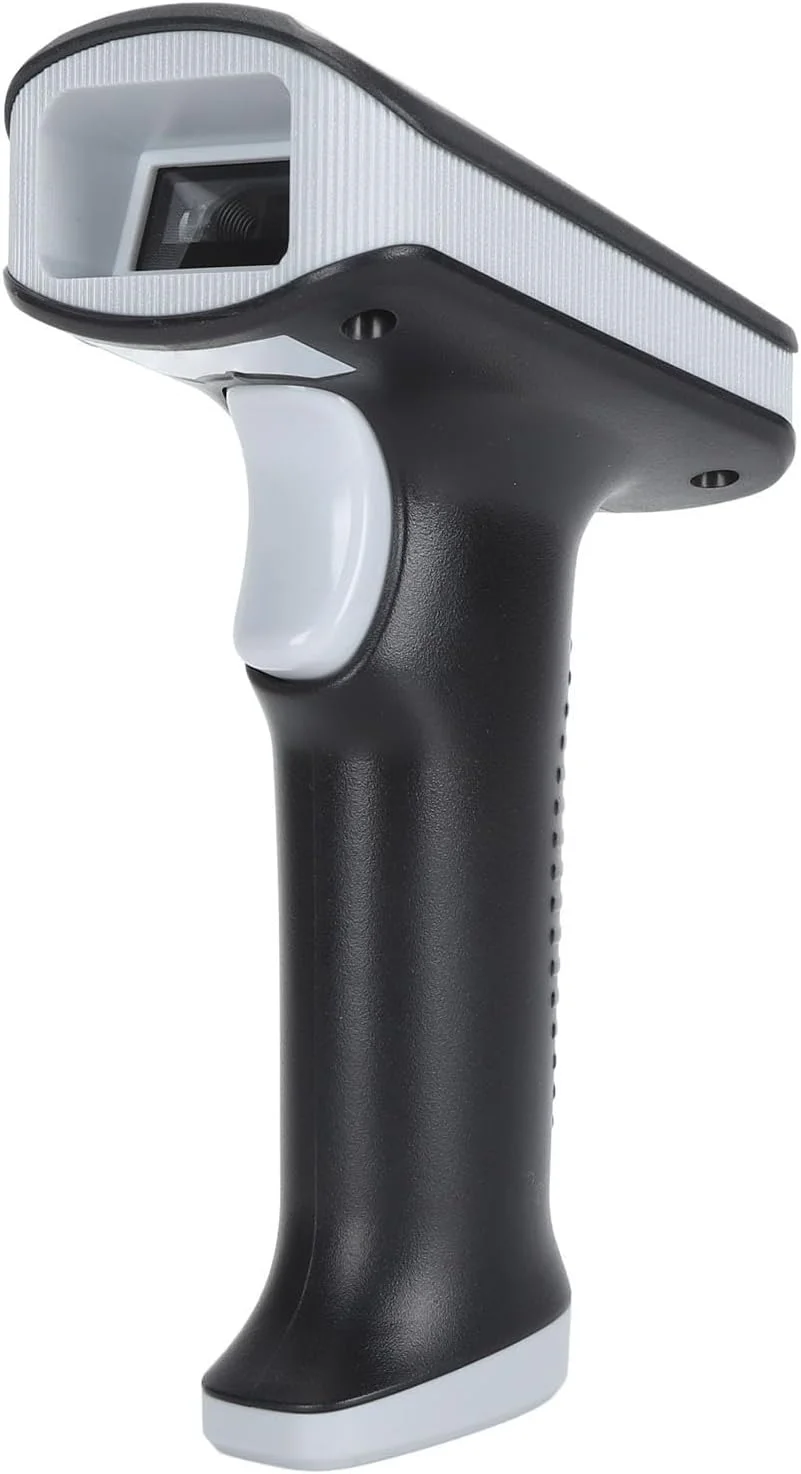 اسکنر بارکد QR دستی، UHF 2.4G سیمی USB 3 حالته CMOS جهانی با سرعت بالا، برای انبار، کتابخانه، داروخانه، سوپرمارکت، فروشگاه