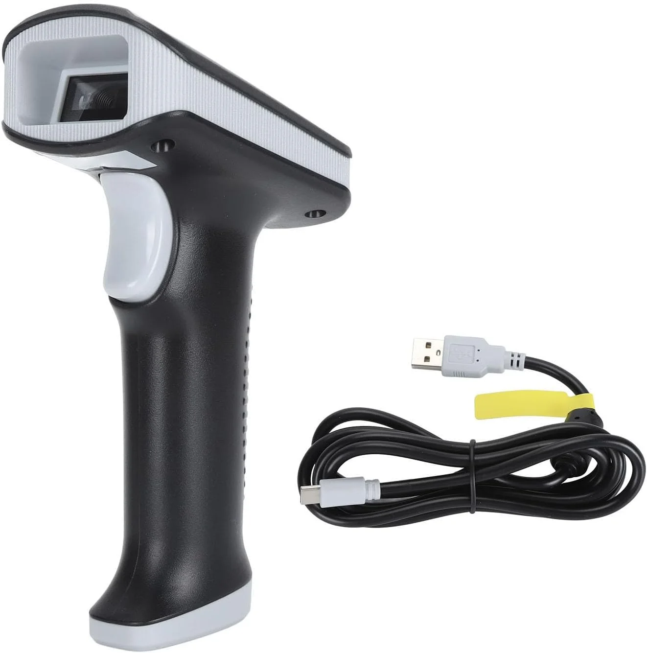 اسکنر بارکد QR دستی، UHF 2.4G سیمی USB 3 حالته CMOS جهانی با سرعت بالا، برای انبار، کتابخانه، داروخانه، سوپرمارکت، فروشگاه اسکنر بارکد QR دستی، UHF 2.4G سیمی USB 3 حالته CMOS جهانی با سرعت بالا، برای انبار، کتابخانه، داروخانه، سوپرمارکت، فروشگاه