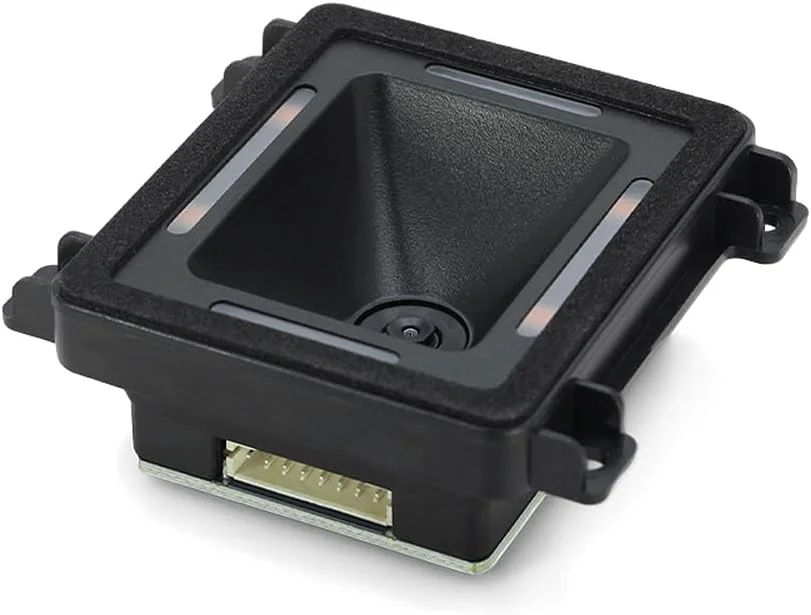 ماژول اسکنر بارکد توکار، القای خودکار، اسکن خودکار بارکد 1D 2D QR، پشتیبانی از اتصال پورت RS 232 TTL USB برای دستگاه گیت، بررسی بلیط، پرداخت موبایلی