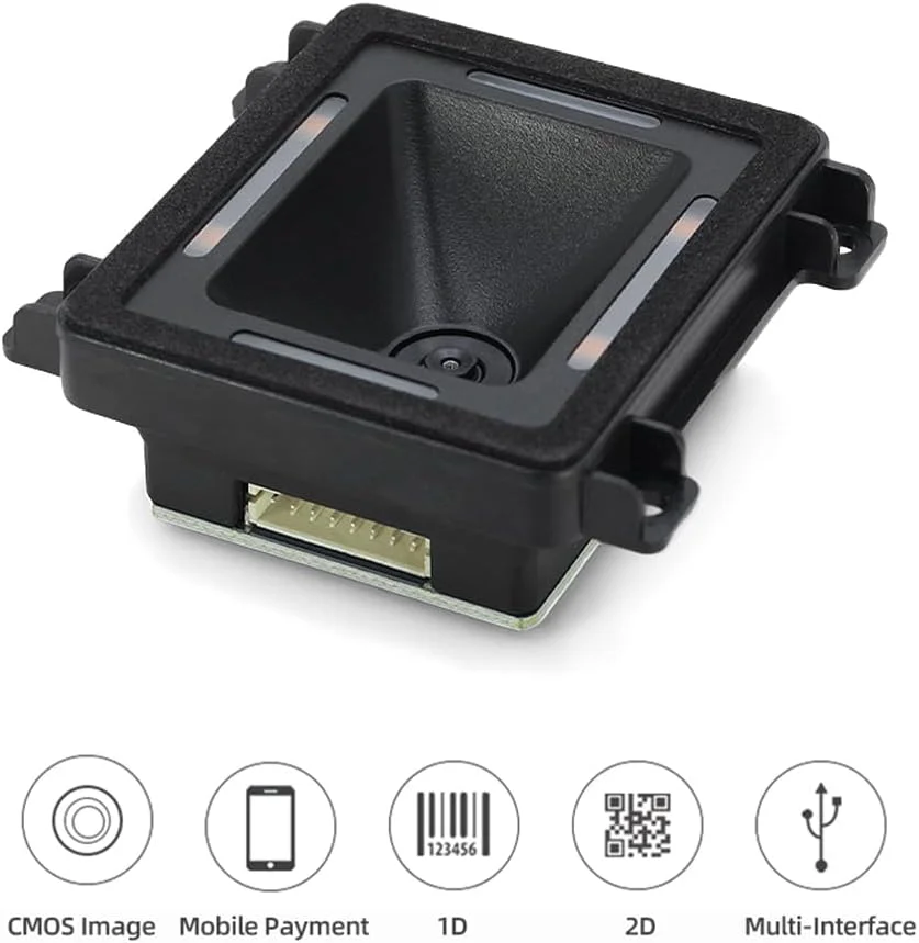 ماژول اسکنر بارکد توکار، القای خودکار، اسکن خودکار بارکد 1D 2D QR، پشتیبانی از اتصال پورت RS 232 TTL USB برای دستگاه گیت، بررسی بلیط، پرداخت موبایلی ماژول اسکنر بارکد توکار، القای خودکار، اسکن خودکار بارکد 1D 2D QR، پشتیبانی از اتصال پورت RS 232 TTL USB برای دستگاه گیت، بررسی بلیط، پرداخت موبایلی