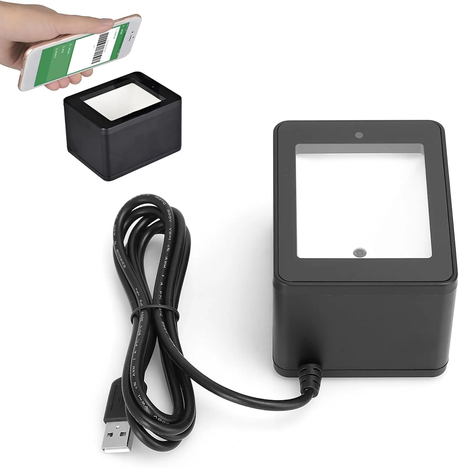 اسکنر بارکد رومیزی Keenso، پرداخت کد QR ویچت، پرداخت موبایلی سوپرمارکت، پنجره اسکن بزرگ (YHD-9800) اسکنر بارکد رومیزی Keenso، پرداخت کد QR ویچت، پرداخت موبایلی سوپرمارکت، پنجره اسکن بزرگ (YHD-9800)