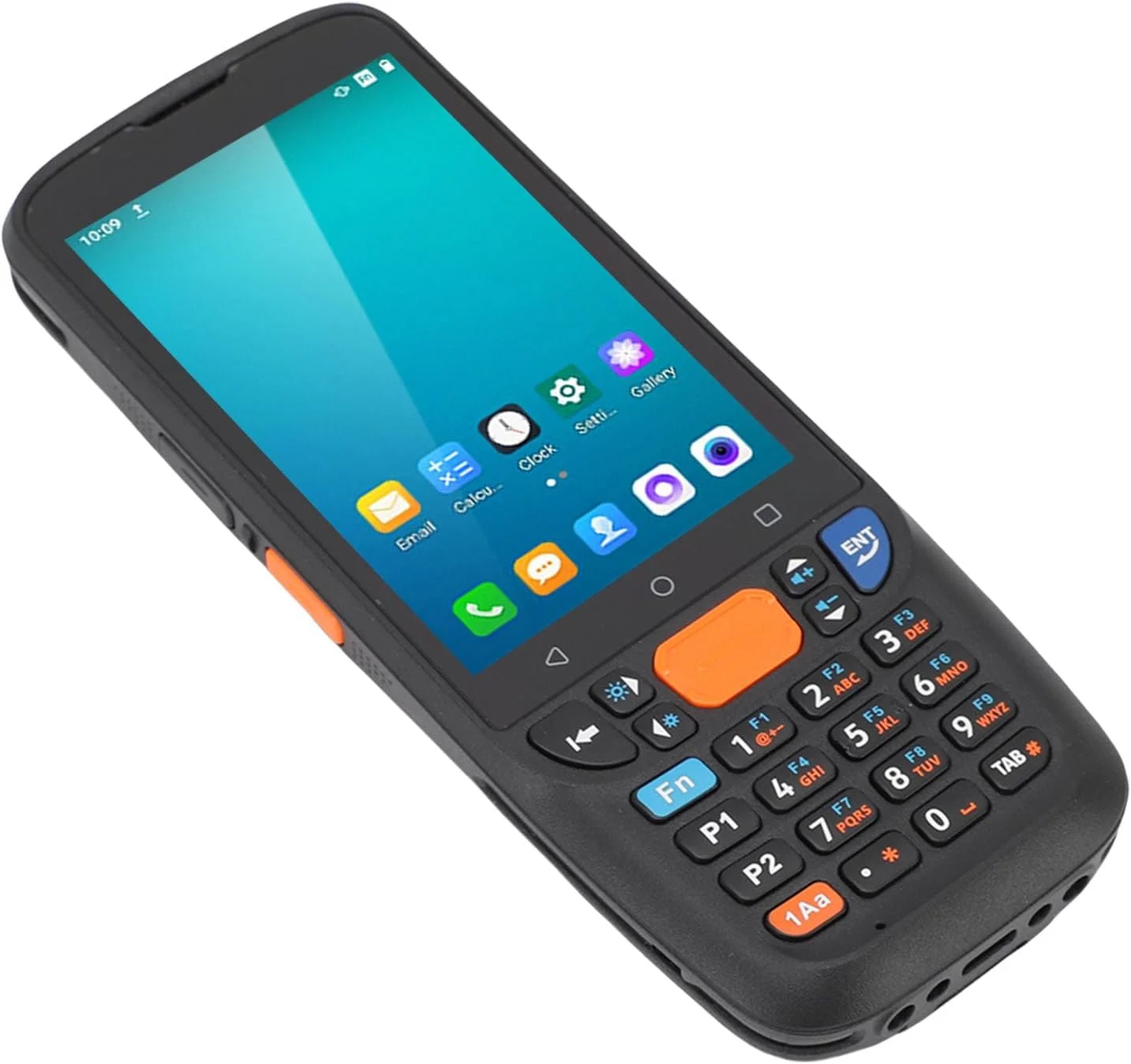 اسکنر بارکد دستی کامپیوتر موبایل، اسکنر PDA صفحه لمسی 4 اینچی با موتور اسکن بارکد 1D/2D، 4G LTE، LAN و WiFi، برای لجستیک انبار