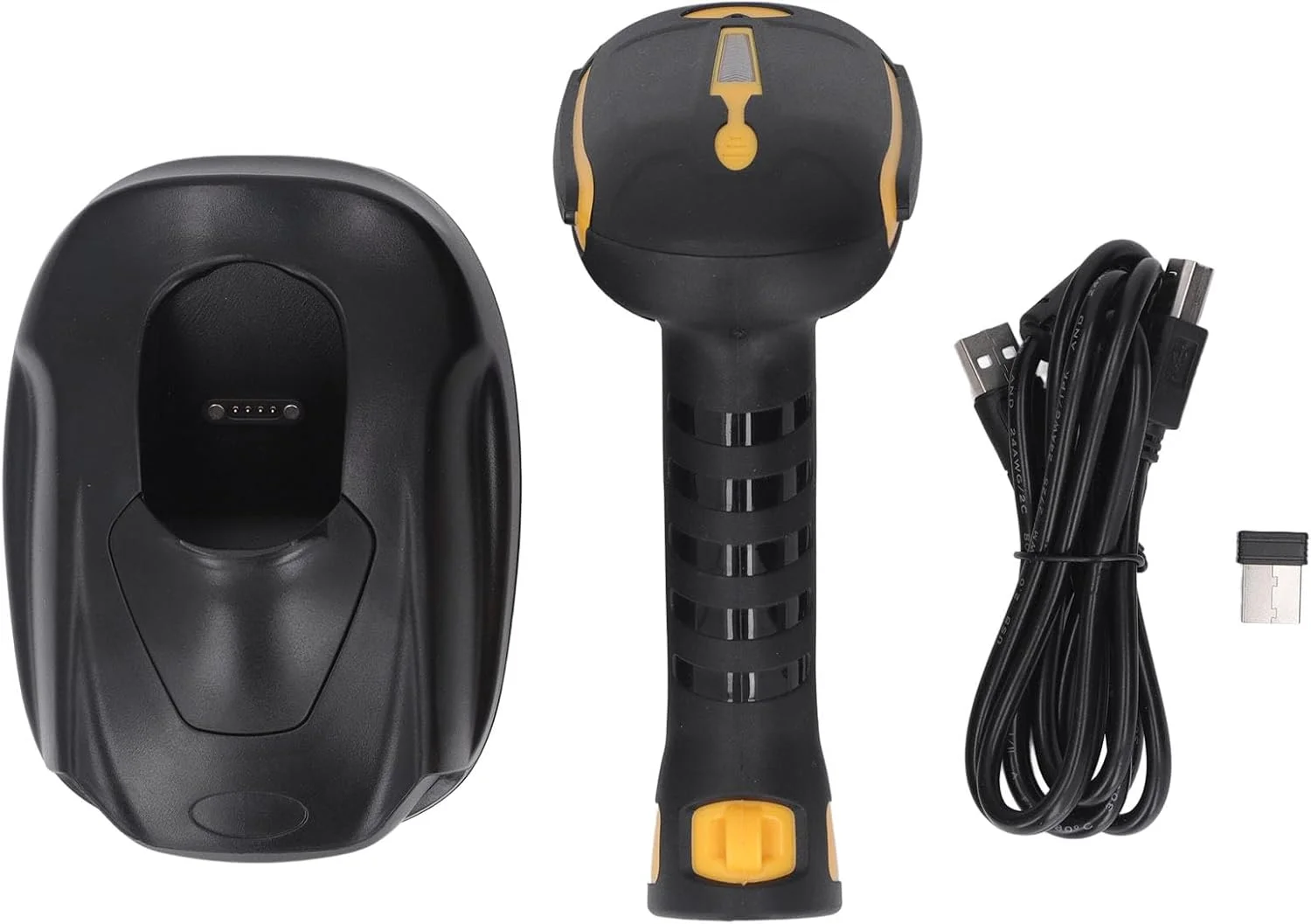 اسکنر بارکد Gearwell، بارکد خوان صنعتی و اسکنر دستی با IP68، بلوتوث بی سیم 2.4G، اسکنر بارکد برای اسکن کد 1D 2D