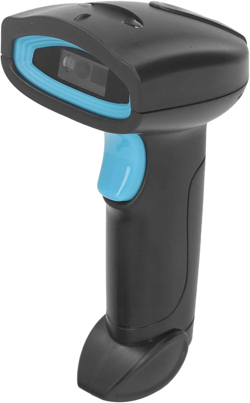 اسکنر بارکد دستی سیم دار 1D 2D با تراشه رمزگشای عملکرد با دقت بالا و طراحی تشخیص سریع برای لجستیک، اکسپرس، سوپرمارکت ها، انبارها و مراکز خرید