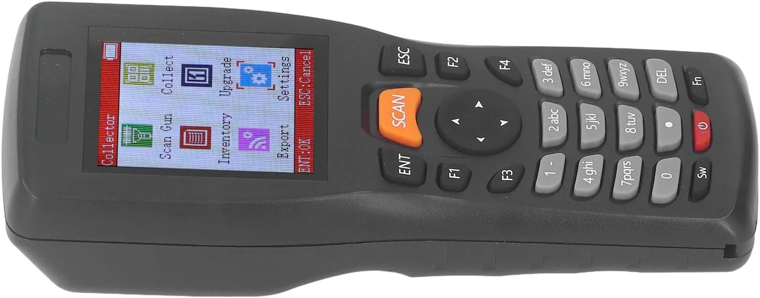 اسکنر بارکد Gearwell، بارکد خوان بی سیم دو بعدی با صفحه نمایش LCD رنگی 2.2 اینچی، جمع کننده داده اسکنر موجودی، دستگاه اسکن بارکد دستی اسکنر بارکد Gearwell، بارکد خوان بی سیم دو بعدی با صفحه نمایش LCD رنگی 2.2 اینچی، جمع کننده داده اسکنر موجودی، دستگاه اسکن بارکد دستی