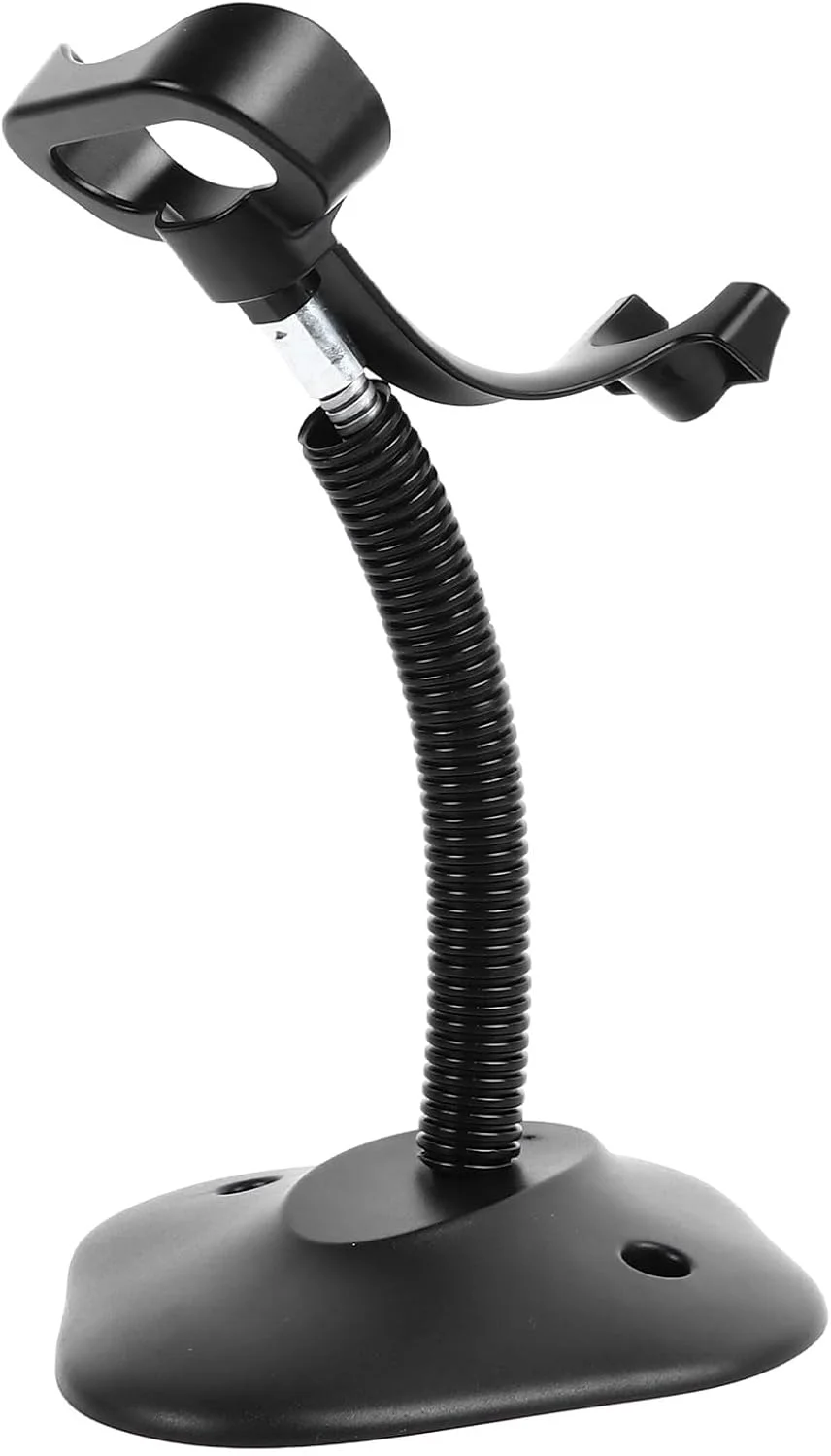 پایه اسکنر بارکد Depisuta، نگهدارنده گهواره‌ای قابل تنظیم بارکد خوان گردن غازی، پایه اسکنر بارکد جهانی برای فروشگاه‌های خرده‌فروشی سوپرمارکت، تنظیم انعطاف‌پذیر