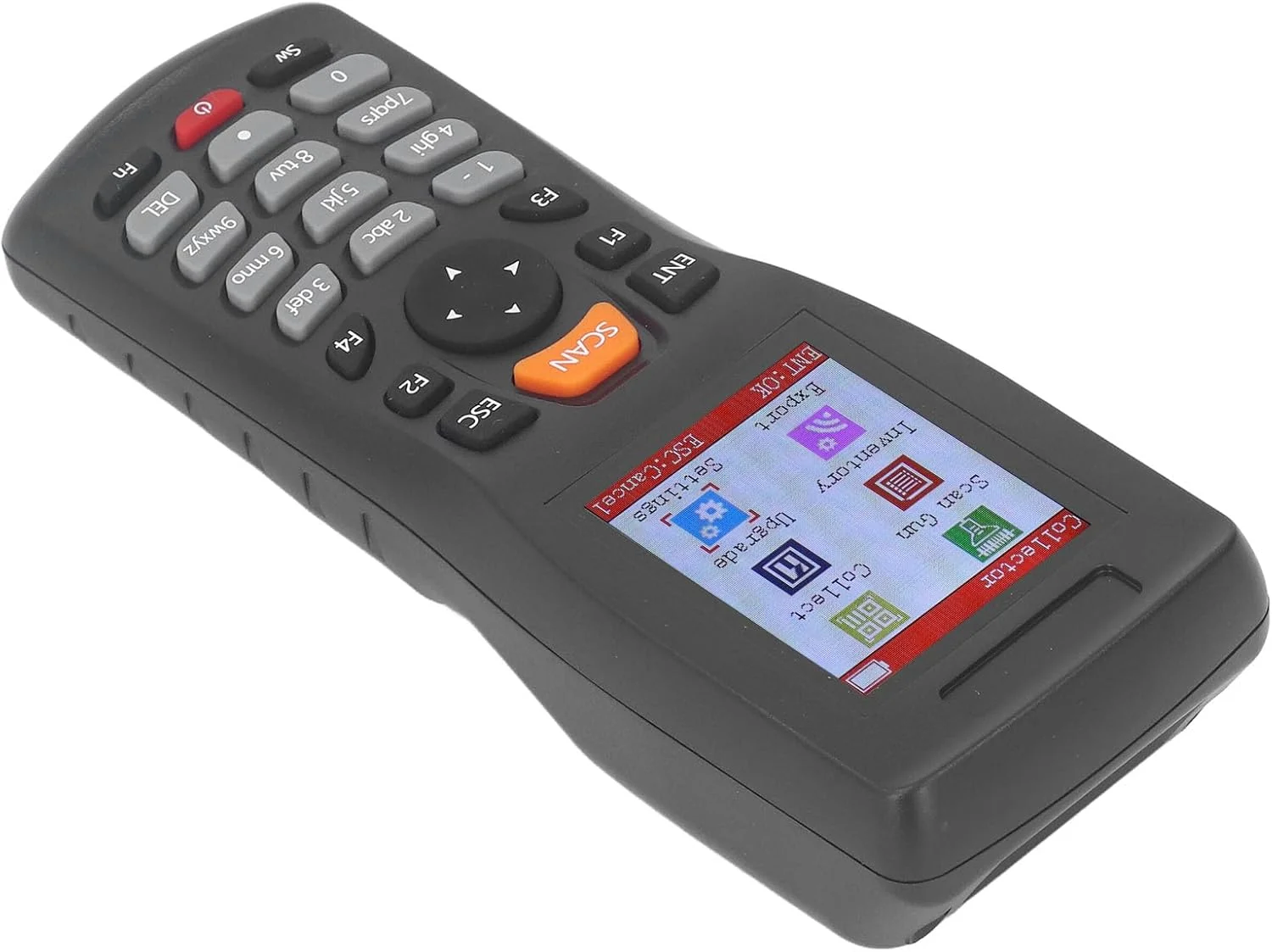 اسکنر بارکد Gearwell، بارکد خوان بی سیم دو بعدی با صفحه نمایش LCD رنگی 2.2 اینچی، جمع کننده داده اسکنر موجودی، دستگاه اسکن بارکد دستی اسکنر بارکد Gearwell، بارکد خوان بی سیم دو بعدی با صفحه نمایش LCD رنگی 2.2 اینچی، جمع کننده داده اسکنر موجودی، دستگاه اسکن بارکد دستی