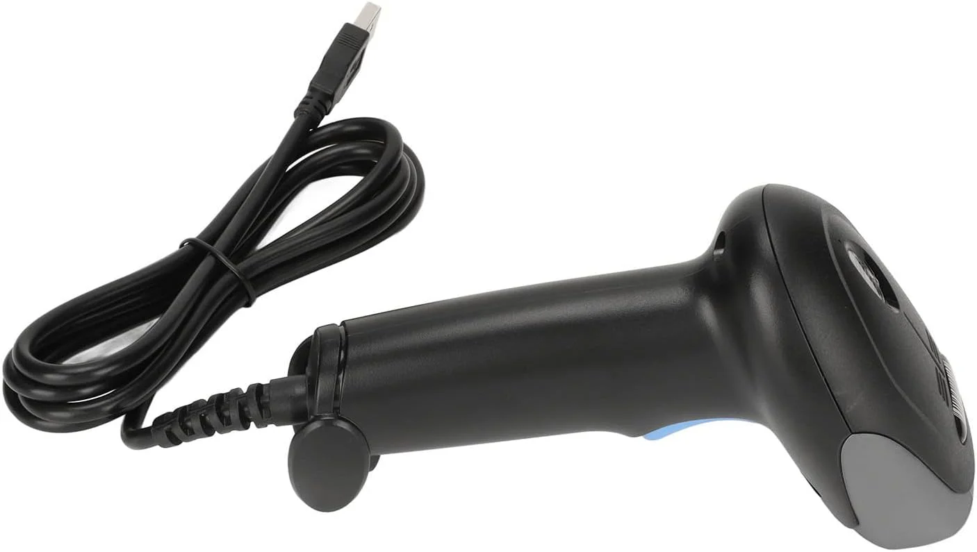 اسکنر بارکد Tihebeyan، دقیق، سریع، ضد نفوذ IP54، تصاویر برای پرداخت های موبایلی و خرید های ارگونومیک ضد ضربه، اسکنر بارکد QR 1D برای کامپیوترها ABSENSOR