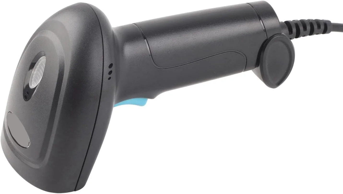 اسکنر بارکد 1D Elprico، اسکنر بارکد دستی ارگونومیک سیمی IP54 ضد آب اسکن دقیق بارکد خوان USB جهانی