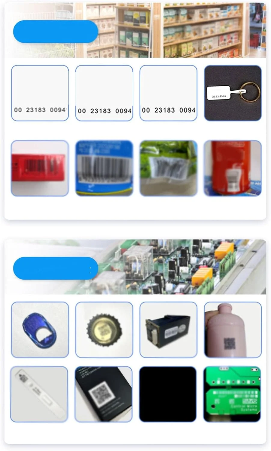 بارکد خوان دو بعدی QR دستی Jectse با استاندارد ایمنی IP65 برای مدیریت جواهرات، اسکنر بارکد قابل حمل برای موجودی خرده فروشی