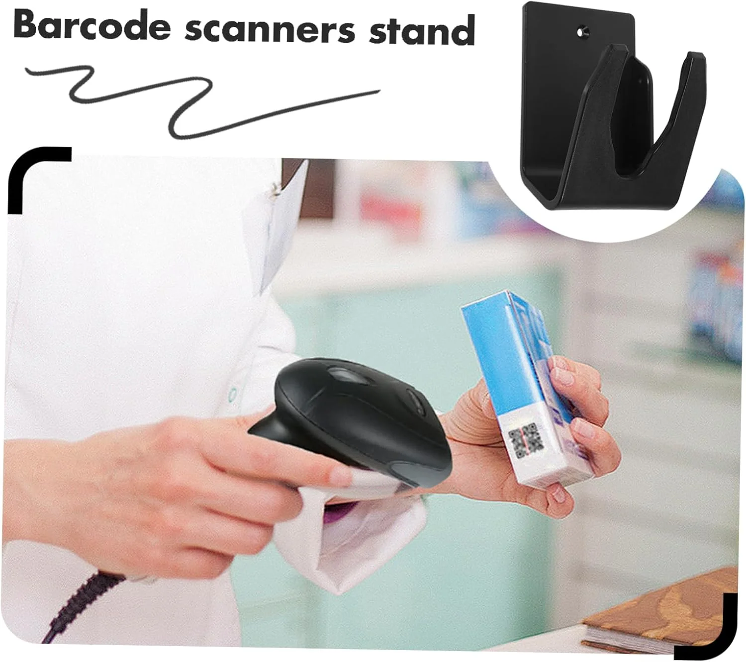 SOIMISS 1 مجموعه پایه نگهدارنده اسکنر بارکد برای نصب اسکنر بارکد پایه خواندن پایه اسکنر جهانی نگهدارنده اسکنر نماد اسکنر نگهدارنده اسکن اسکنر پلاستیکی مشکی SOIMISS 1 مجموعه پایه نگهدارنده اسکنر بارکد برای نصب اسکنر بارکد پایه خواندن پایه اسکنر جهانی نگهدارنده اسکنر نماد اسکنر نگهدارنده اسکن اسکنر پلاستیکی مشکی