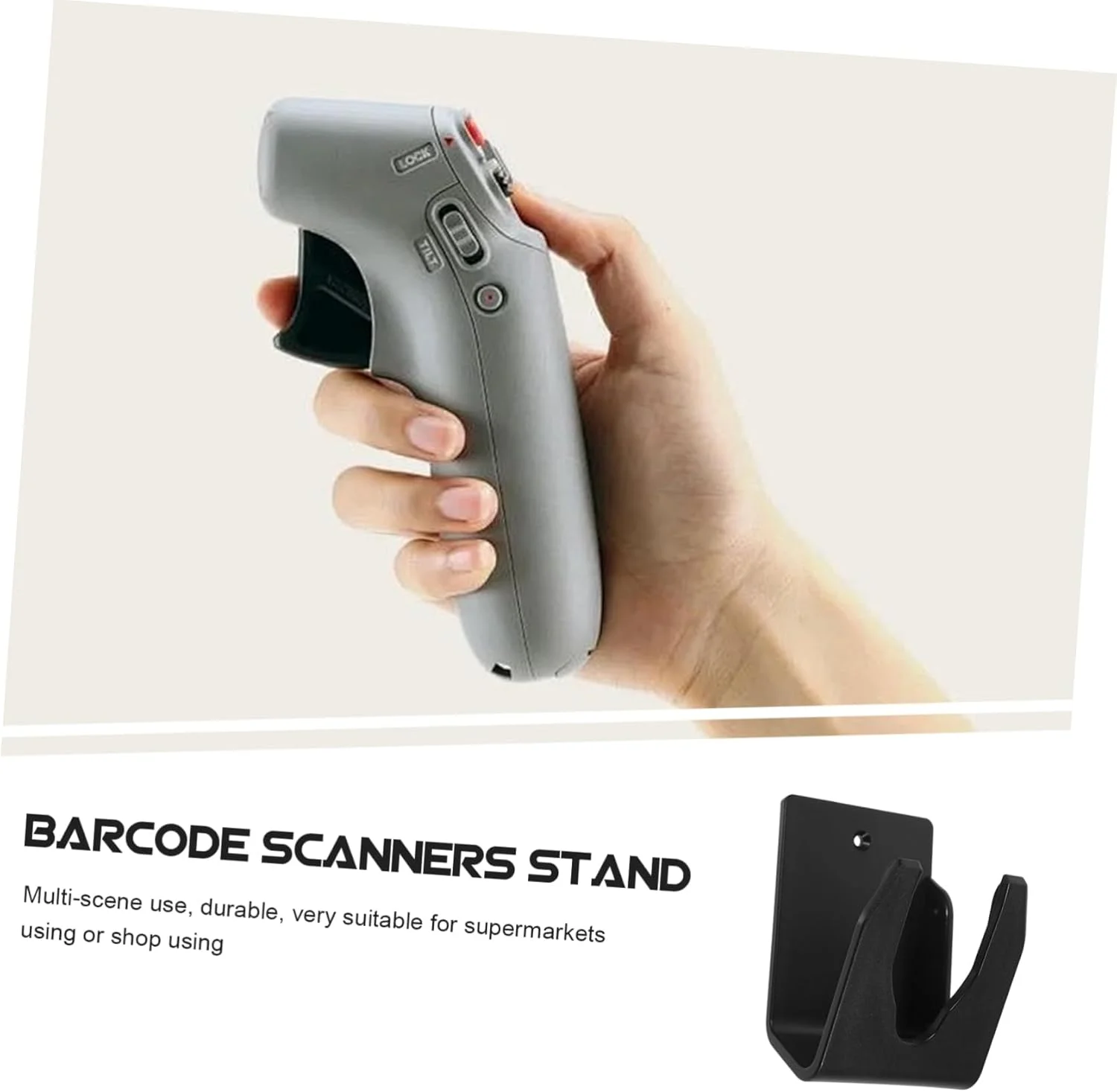 SOIMISS 1 مجموعه پایه نگهدارنده اسکنر بارکد برای نصب اسکنر بارکد پایه خواندن پایه اسکنر جهانی نگهدارنده اسکنر نماد اسکنر نگهدارنده اسکن اسکنر پلاستیکی مشکی SOIMISS 1 مجموعه پایه نگهدارنده اسکنر بارکد برای نصب اسکنر بارکد پایه خواندن پایه اسکنر جهانی نگهدارنده اسکنر نماد اسکنر نگهدارنده اسکن اسکنر پلاستیکی مشکی