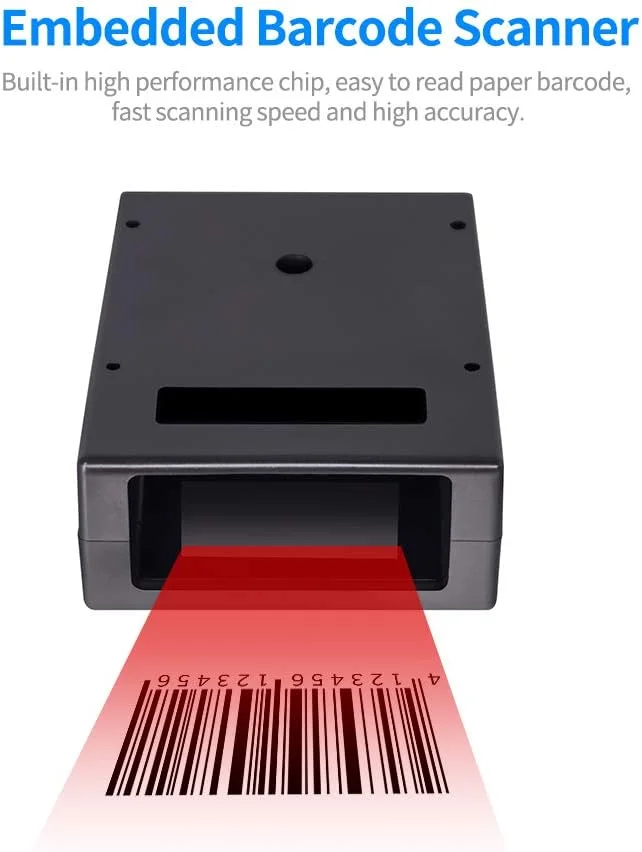 ماژول اسکنر بارکد توکار، القای خودکار، تک بعدی 1D، اتصال USB، پشتیبانی از کنترل فرمان، سازگار با ویندوز برای سوپرمارکت، کتابفروشی، خرده فروشی، انبار ماژول اسکنر بارکد توکار، القای خودکار، تک بعدی 1D، اتصال USB، پشتیبانی از کنترل فرمان، سازگار با ویندوز برای سوپرمارکت، کتابفروشی، خرده فروشی، انبار