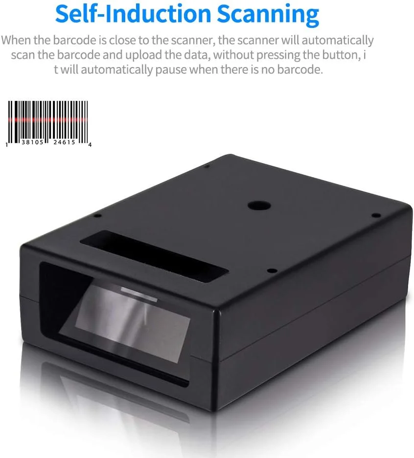 ماژول اسکنر بارکد توکار، القای خودکار، تک بعدی 1D، اتصال USB، پشتیبانی از کنترل فرمان، سازگار با ویندوز برای سوپرمارکت، کتابفروشی، خرده فروشی، انبار ماژول اسکنر بارکد توکار، القای خودکار، تک بعدی 1D، اتصال USB، پشتیبانی از کنترل فرمان، سازگار با ویندوز برای سوپرمارکت، کتابفروشی، خرده فروشی، انبار