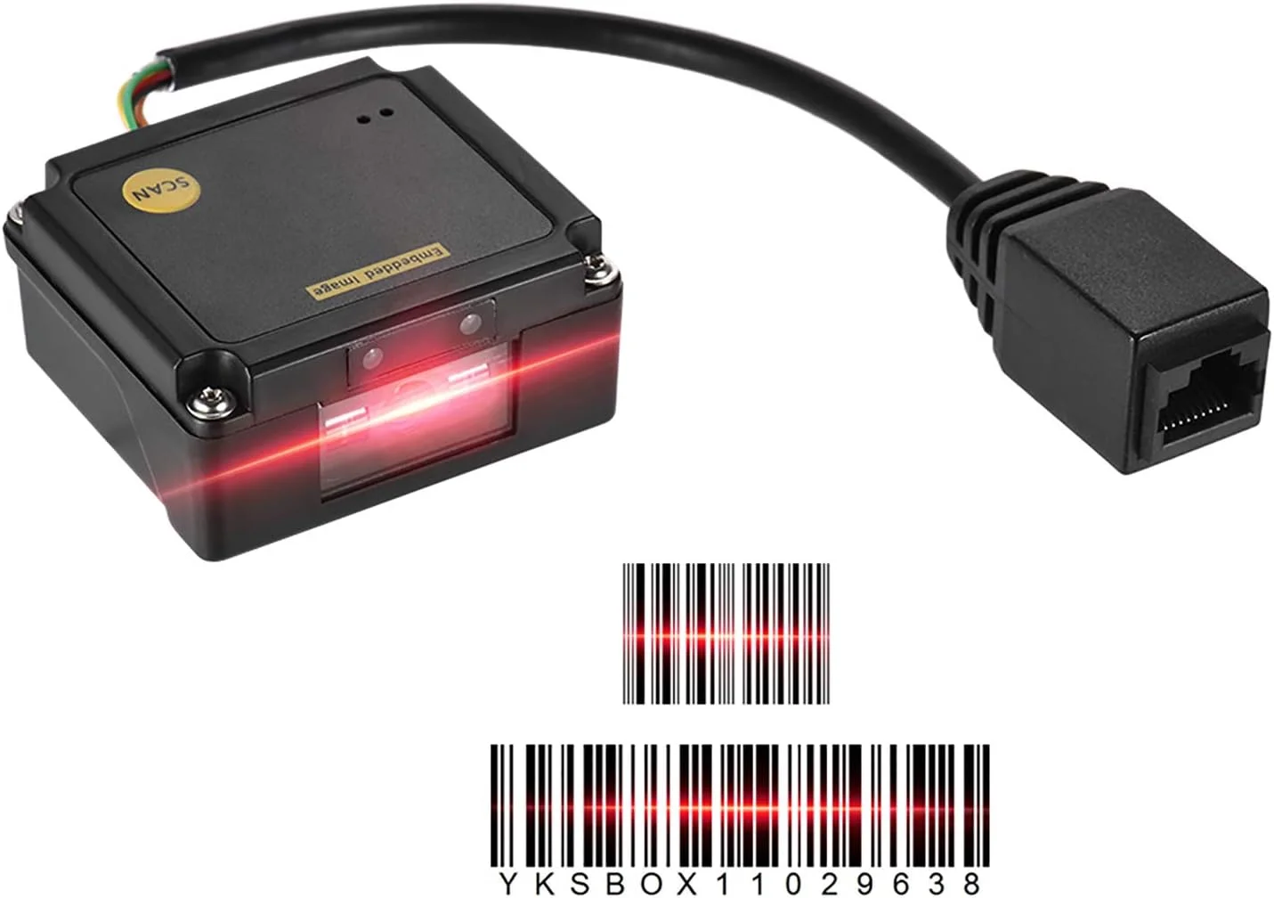 ماژول اسکنر بارکد 1D تعبیه شده موتور بارکد CCD با رابط USB