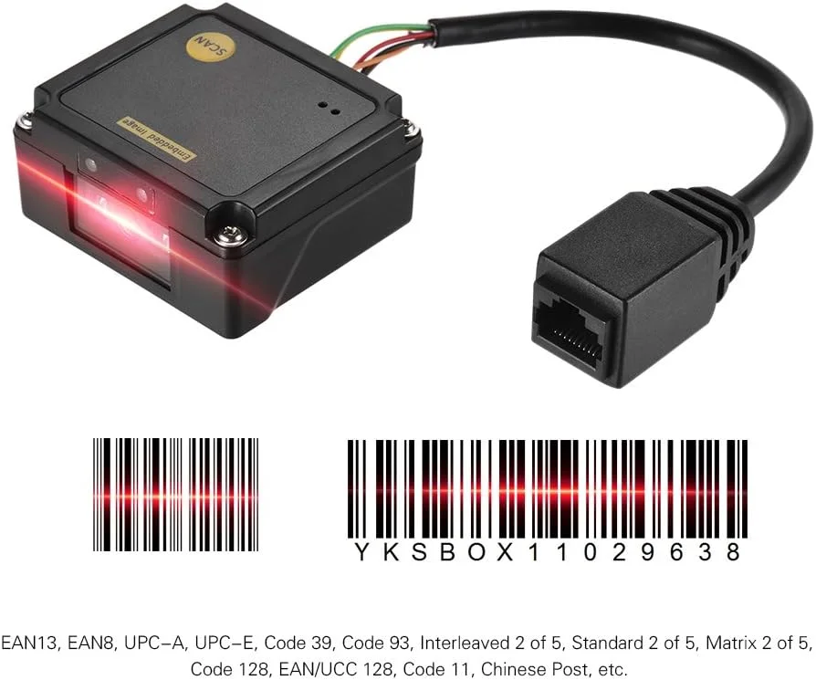 ماژول اسکنر بارکد 1D تعبیه شده موتور بارکد CCD با رابط USB ماژول اسکنر بارکد 1D تعبیه شده موتور بارکد CCD با رابط USB