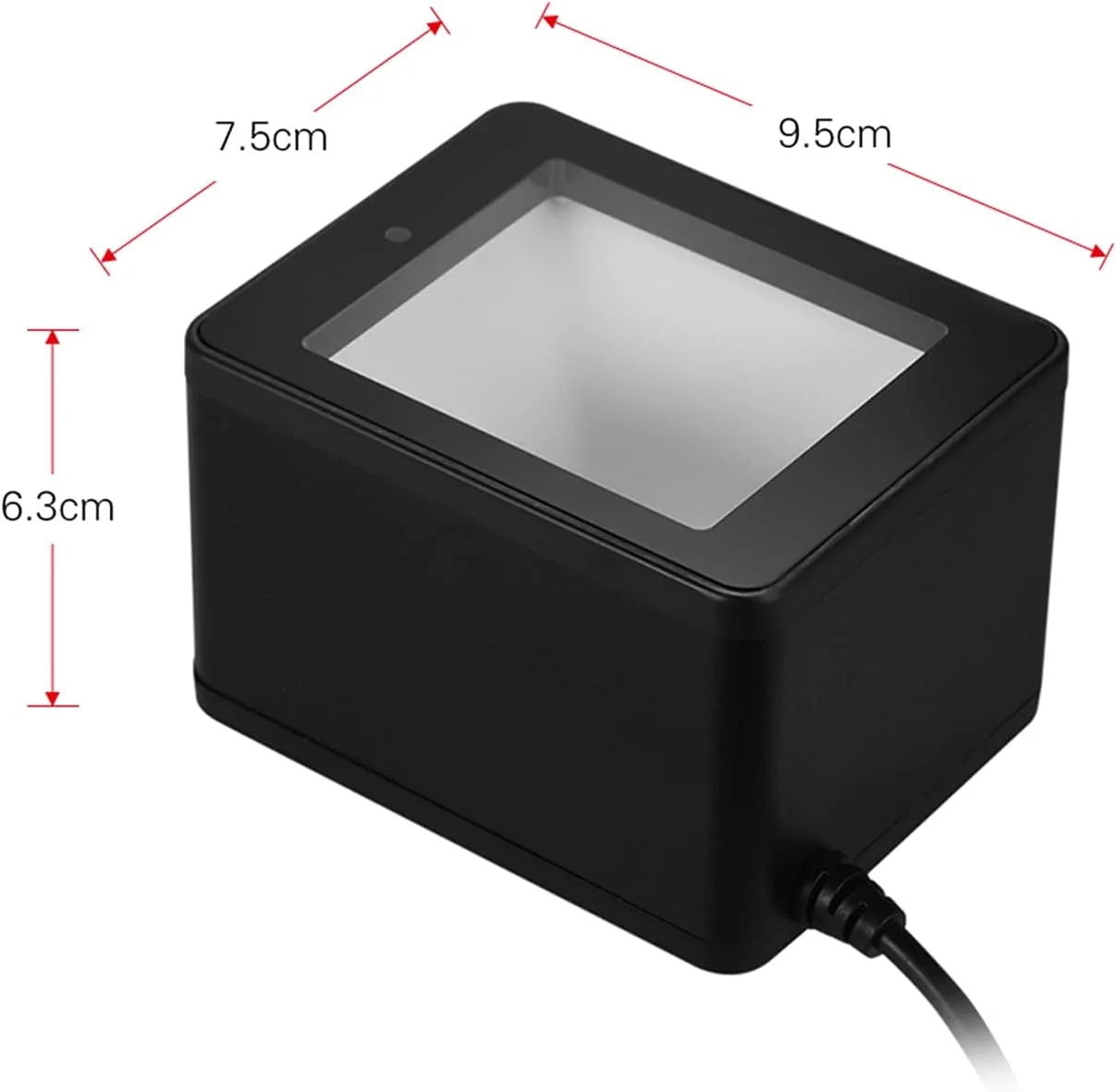 اسکنر بارکد YHD 9800 دسکتاپ 1D 2D QR با سیم USB، تصویر CMOS، دستی برای پرداخت موبایلی، بلیط الکترونیکی، اتوماسیون اداری، کیوسک ها و تجهیزات اسکنر بارکد YHD 9800 دسکتاپ 1D 2D QR با سیم USB، تصویر CMOS، دستی برای پرداخت موبایلی، بلیط الکترونیکی، اتوماسیون اداری، کیوسک ها و تجهیزات