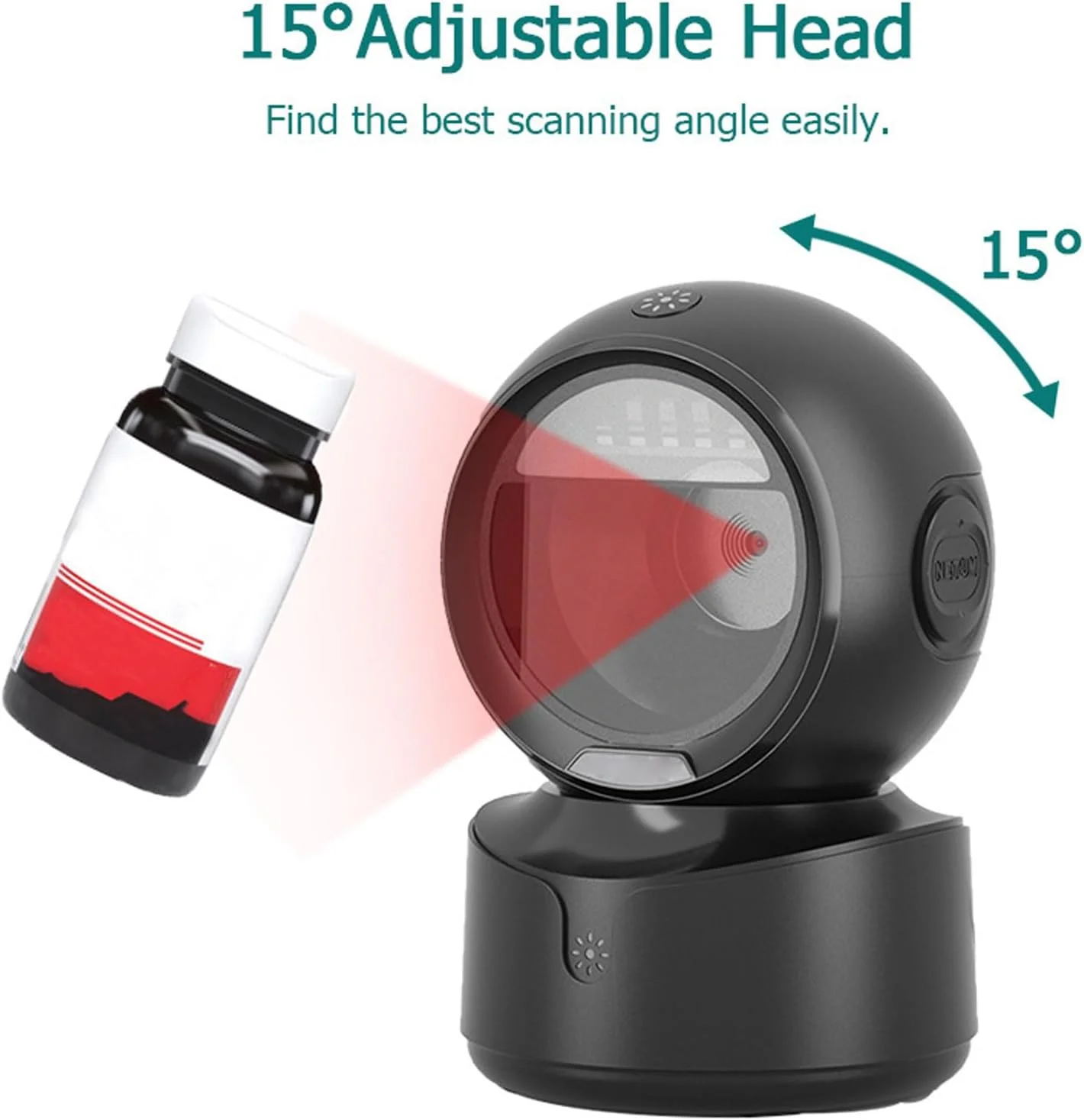 اسکنر بارکد چند جهته Depisuta، USB سیمی 1D 2D QR خوان، حسگر خودکار، عملکرد بدون دست، اتصال و پخش، اسکنر سیمی USB برای انبار خرده فروشی سوپرمارکت اسکنر بارکد چند جهته Depisuta، USB سیمی 1D 2D QR خوان، حسگر خودکار، عملکرد بدون دست، اتصال و پخش، اسکنر سیمی USB برای انبار خرده فروشی سوپرمارکت