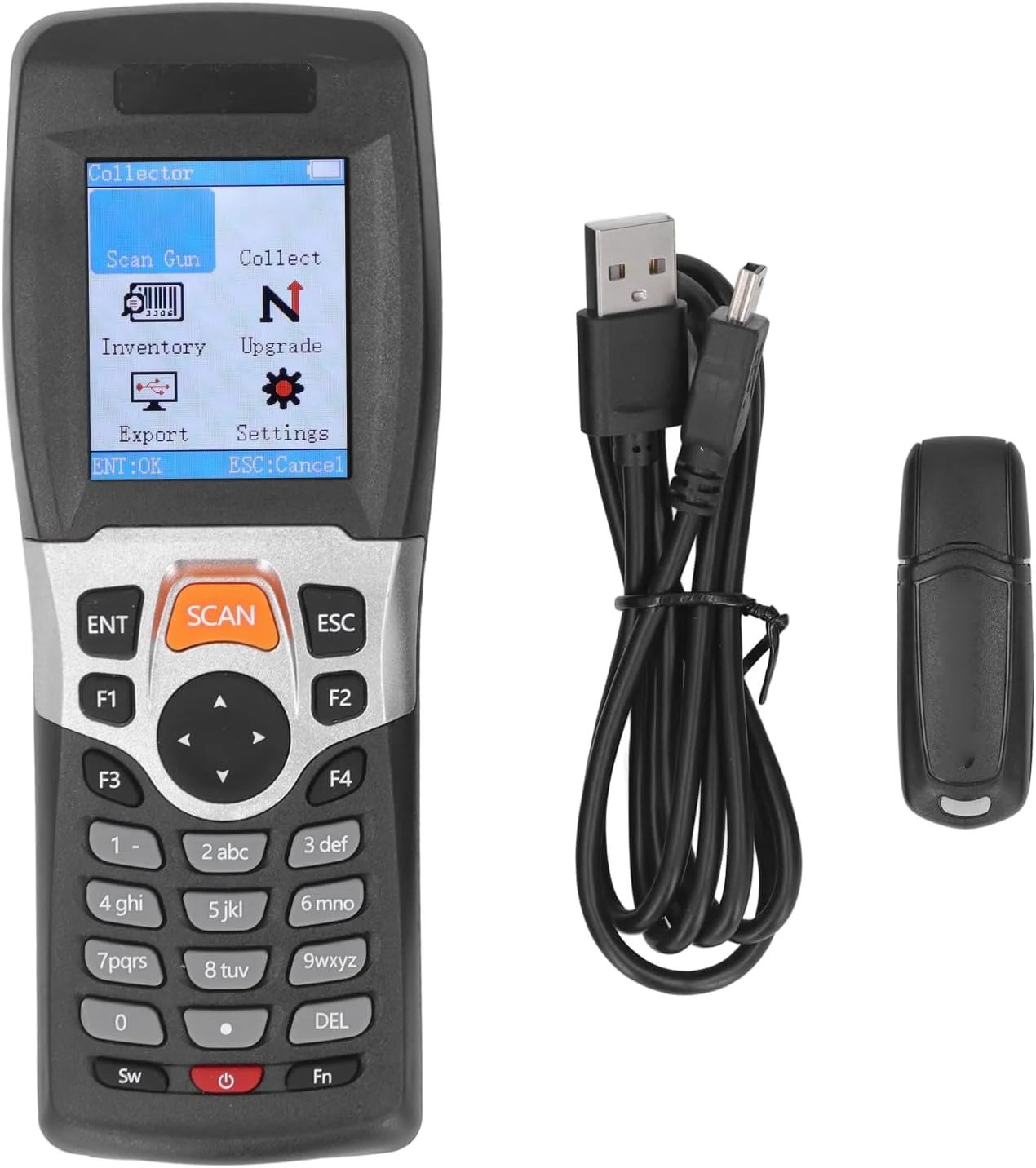 اسکنر بارکد بی سیم Asixxsix، اسکنر موجودی قابل حمل 1D 2.4GHZ با صفحه نمایش رنگی 2 اینچی، بارکد USB دستی برای سوپرمارکت ها، تحویل اکسپرس، بازارهای عمده فروشی اسکنر بارکد بی سیم Asixxsix، اسکنر موجودی قابل حمل 1D 2.4GHZ با صفحه نمایش رنگی 2 اینچی، بارکد USB دستی برای سوپرمارکت ها، تحویل اکسپرس، بازارهای عمده فروشی
