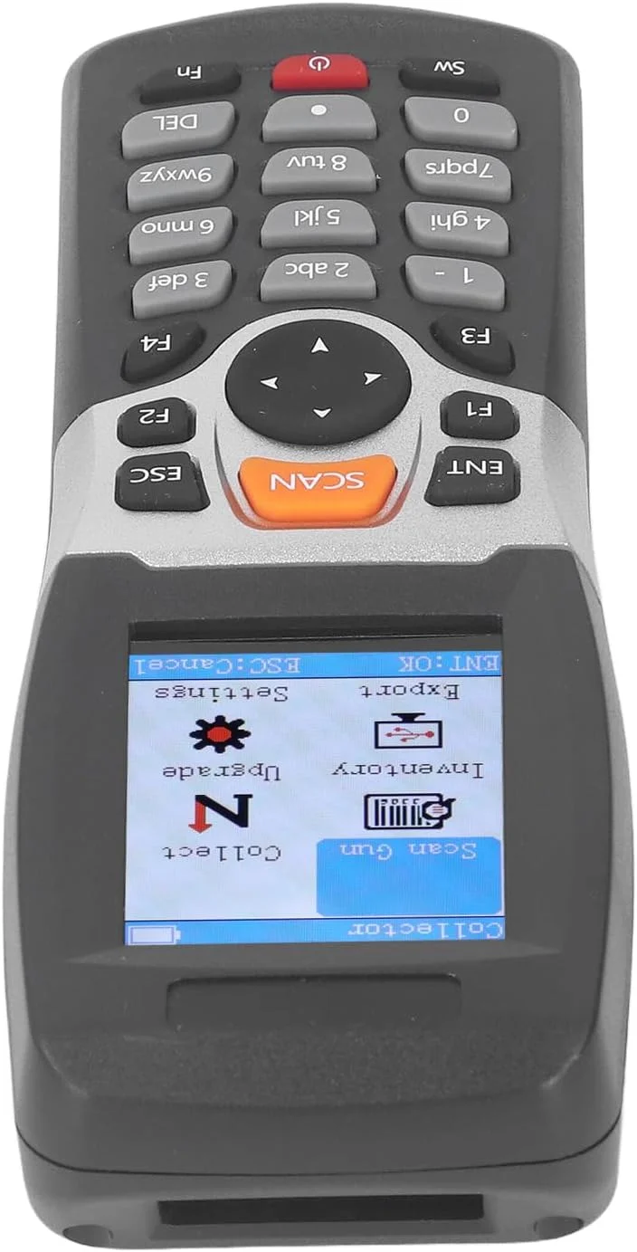 اسکنر بارکد بی سیم Asixxsix، اسکنر موجودی قابل حمل 1D 2.4GHZ با صفحه نمایش رنگی 2 اینچی، بارکد USB دستی برای سوپرمارکت ها، تحویل اکسپرس، بازارهای عمده فروشی اسکنر بارکد بی سیم Asixxsix، اسکنر موجودی قابل حمل 1D 2.4GHZ با صفحه نمایش رنگی 2 اینچی، بارکد USB دستی برای سوپرمارکت ها، تحویل اکسپرس، بازارهای عمده فروشی